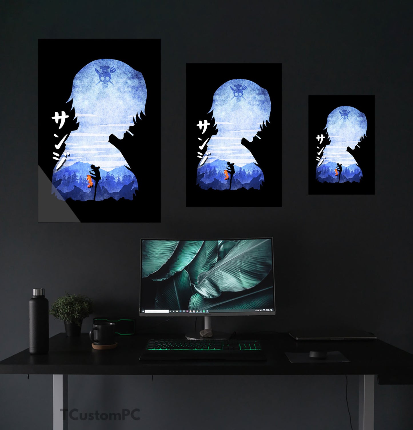Cuadro Sanji Minimalist Silhouette