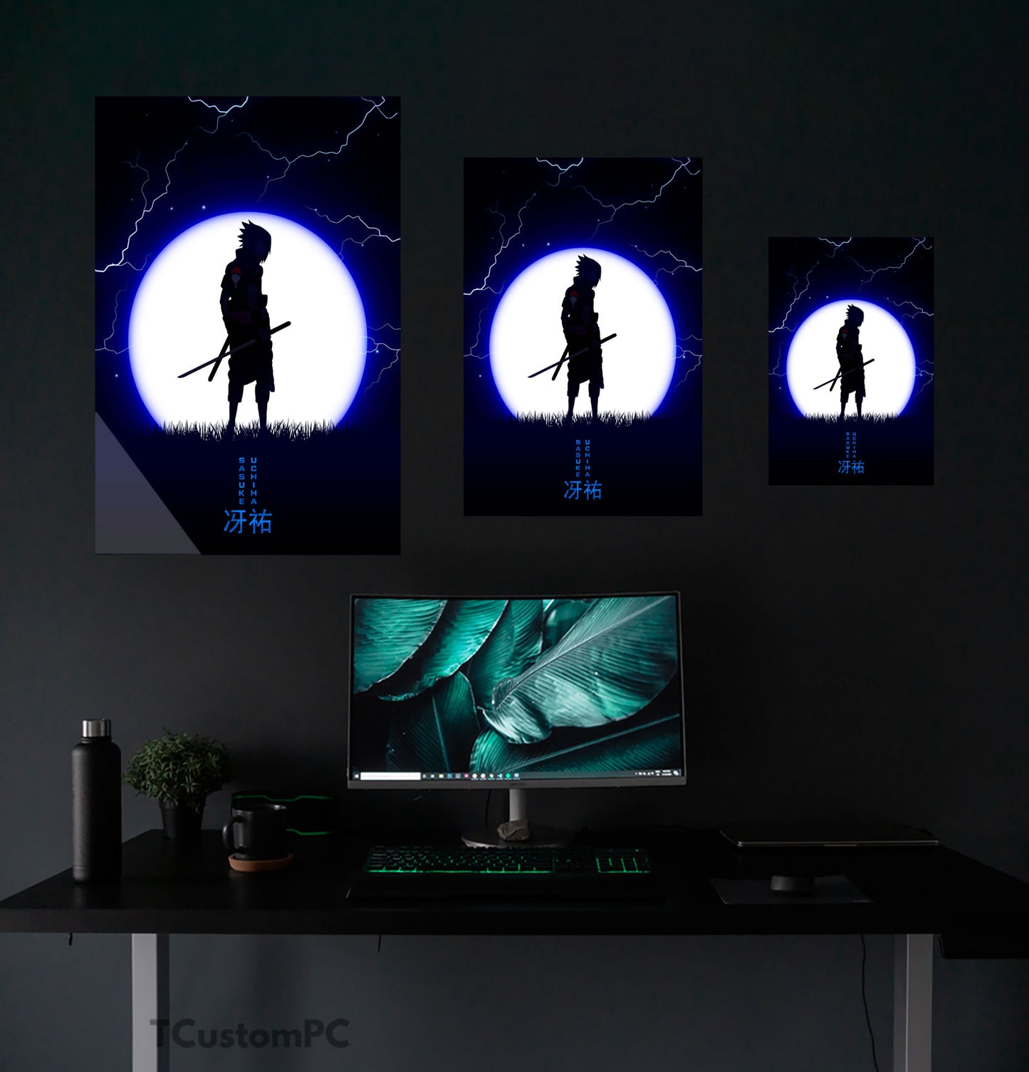 Cuadro Moon Sasuke