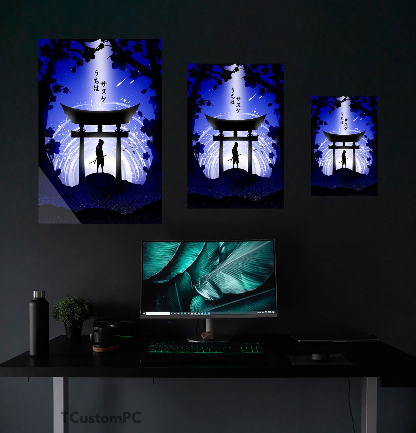 Cuadro Moon V2 Sasuke Uchiha