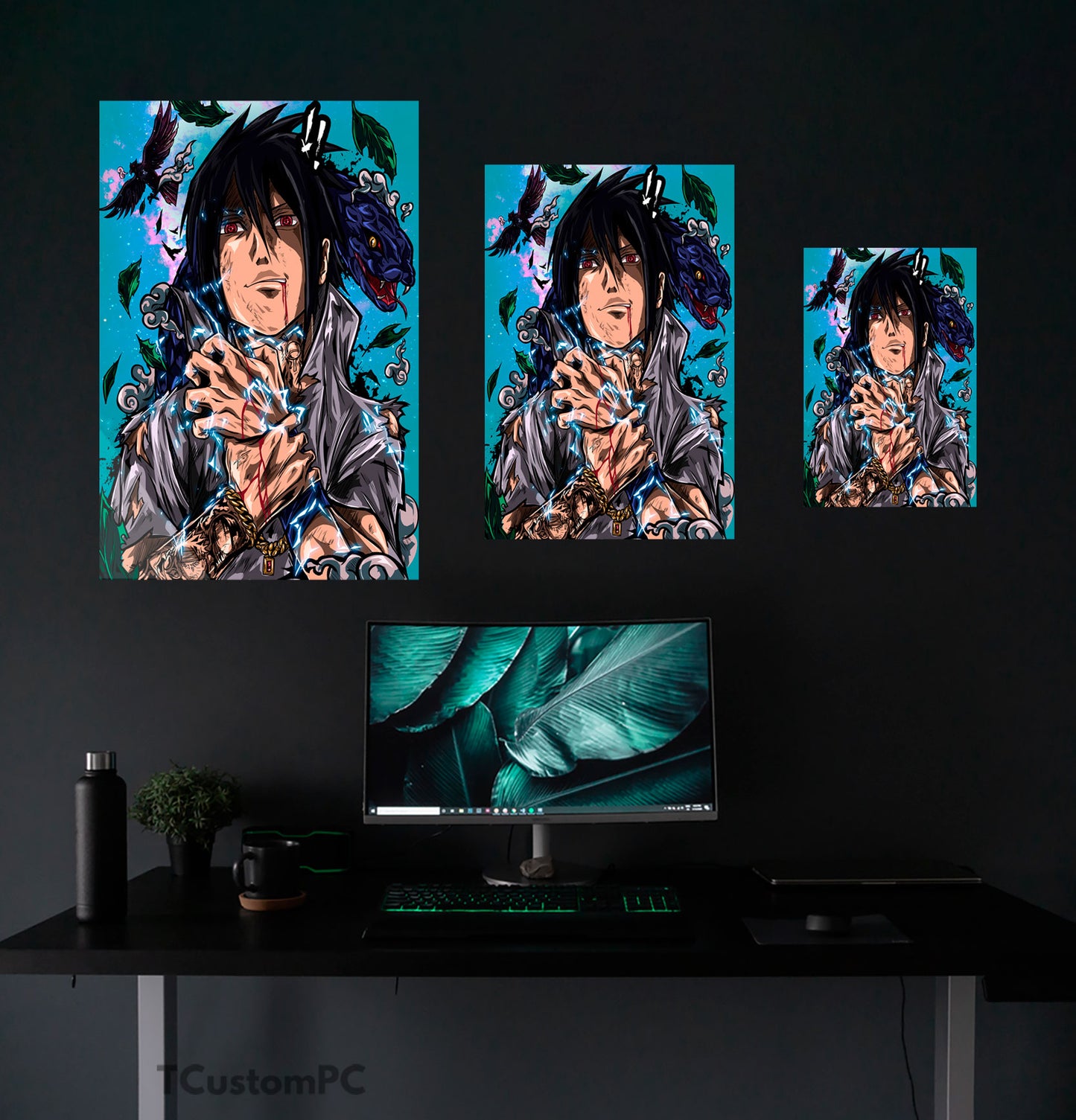 Cuadro de "Sasuke", Naruto