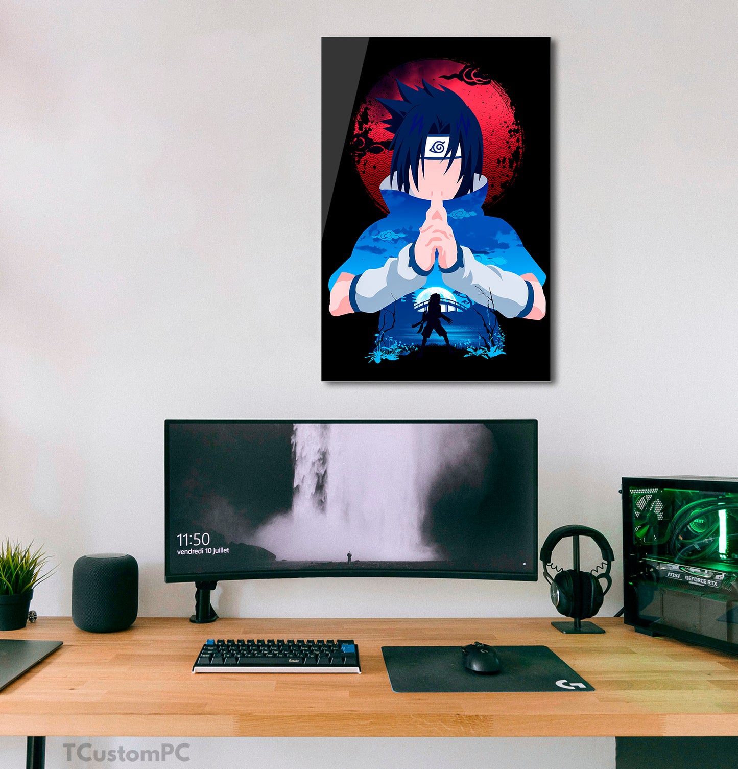 Cuadro de Sasuke, Naruto