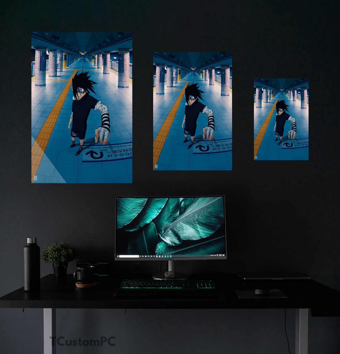 Cuadro Sasuke metro