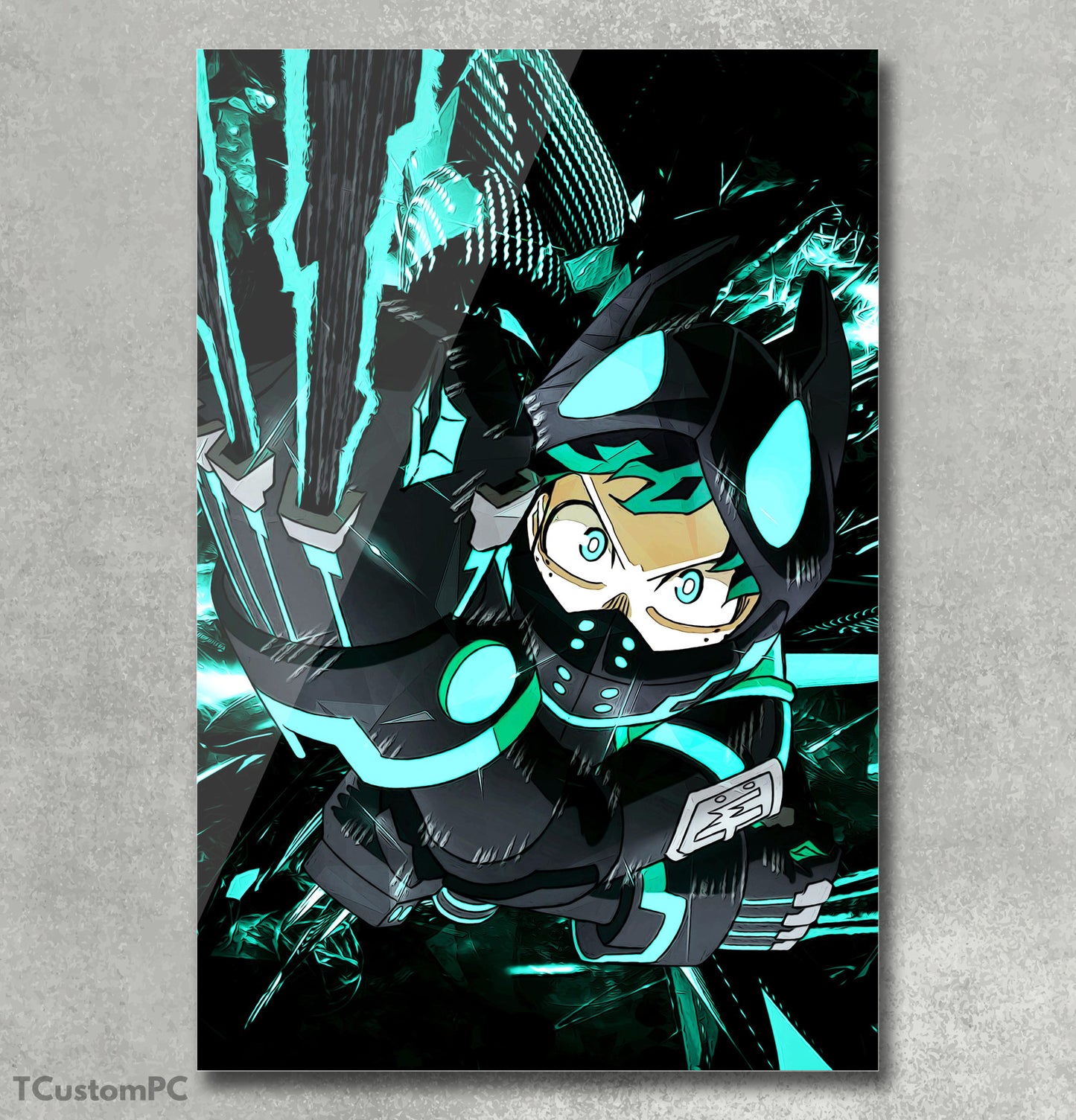 Save the world Deku painting
