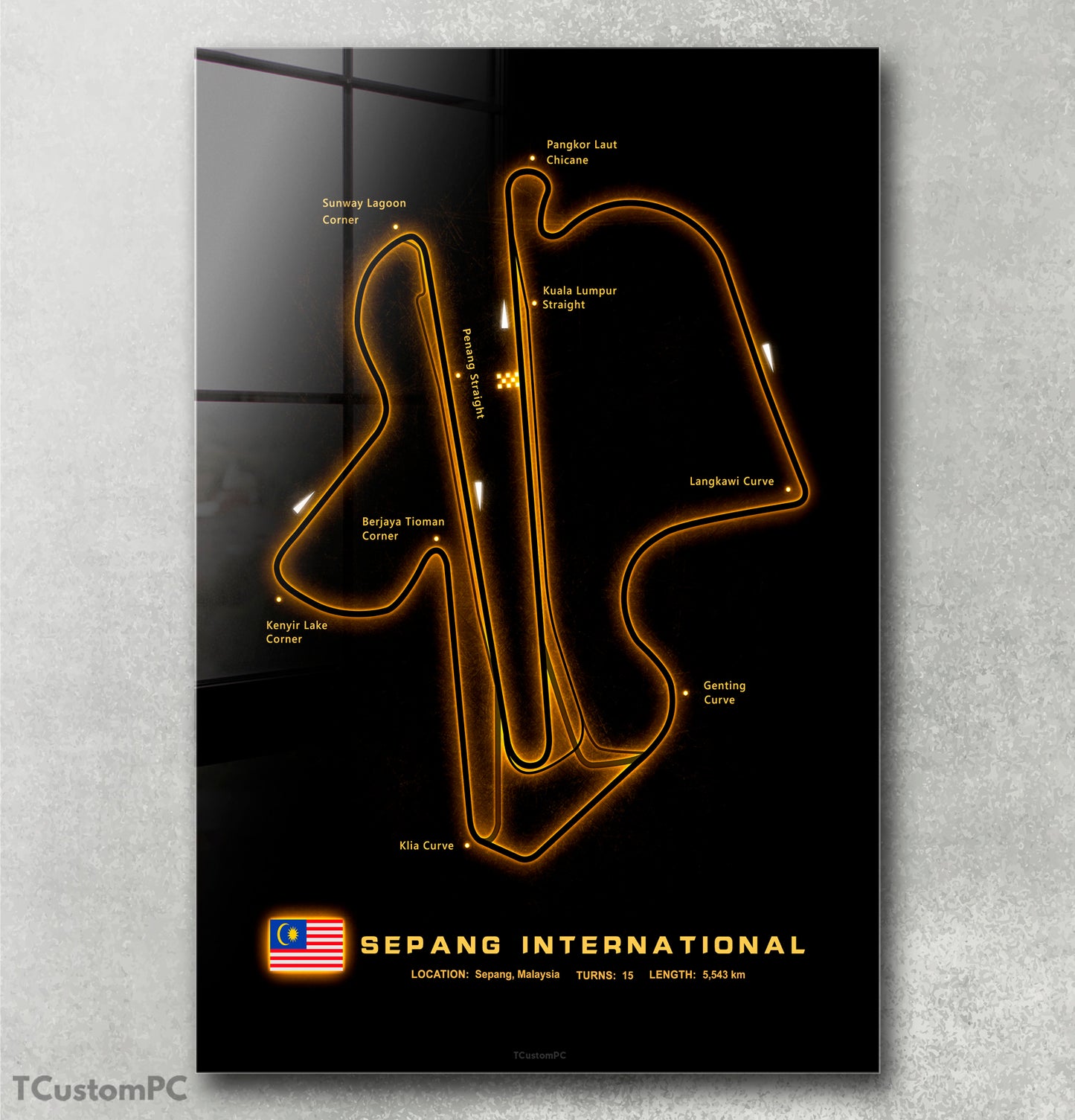 Cuadro Sepang Circuit