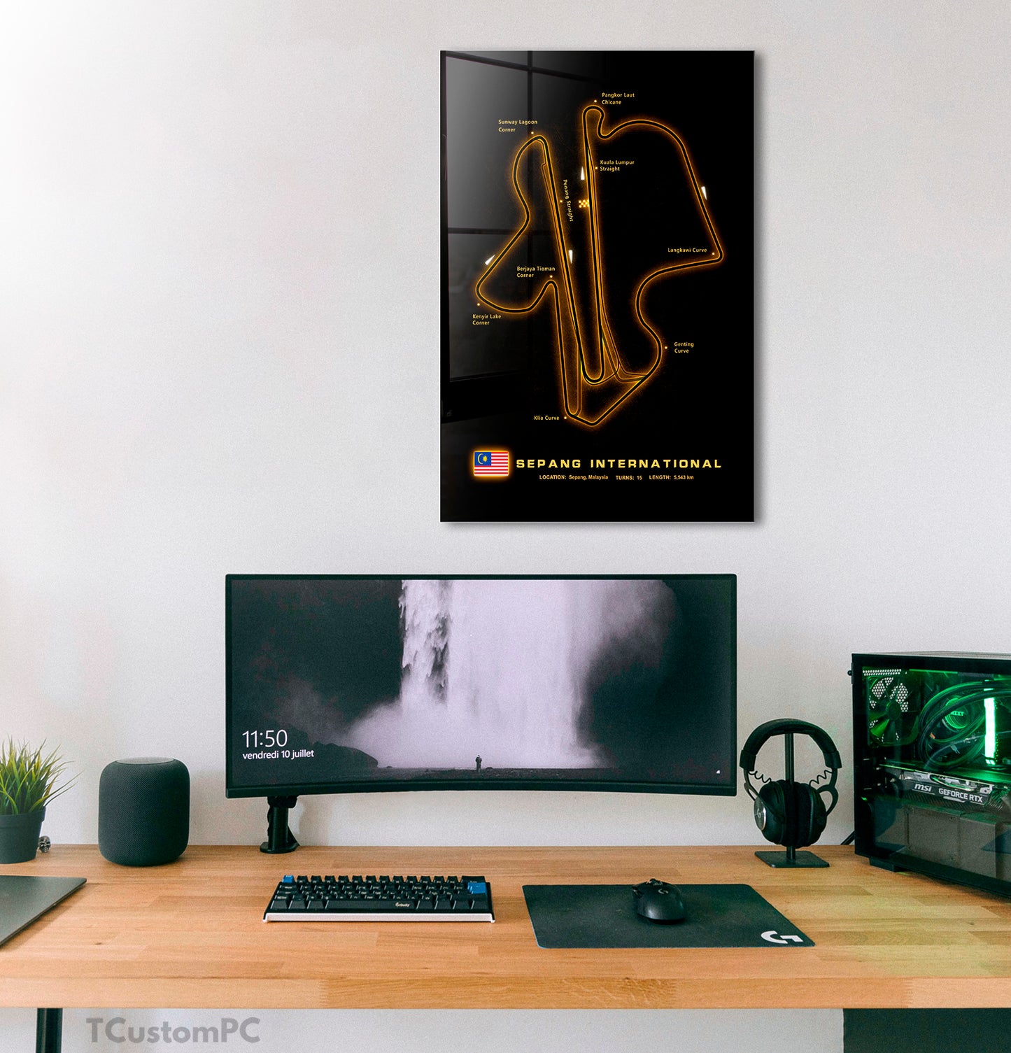 Cuadro Sepang Circuit