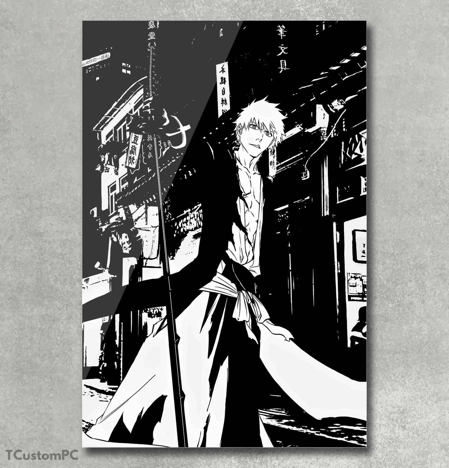 Shinigami street painting Bleach