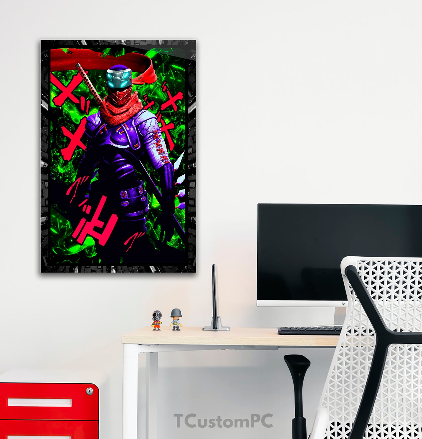 Shinobi neon vector box