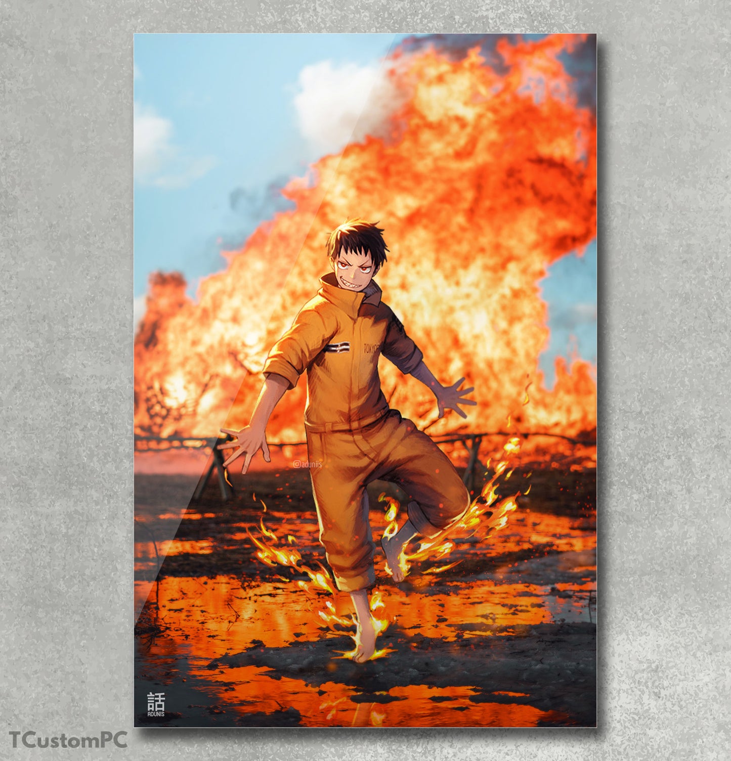 Pintura da Força de Fogo Shinraa