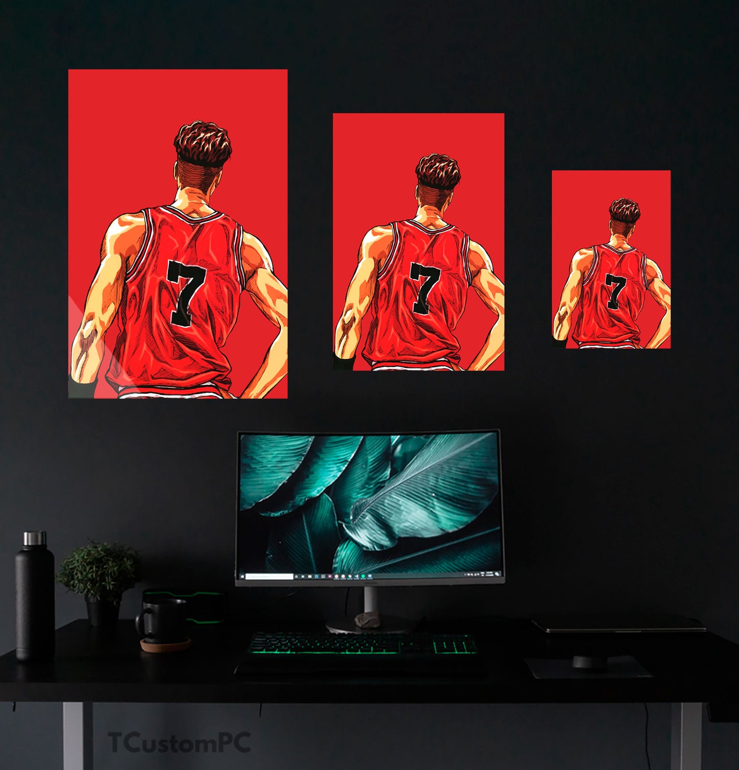 Slam Dunk Ryota Miyagi Frame vector