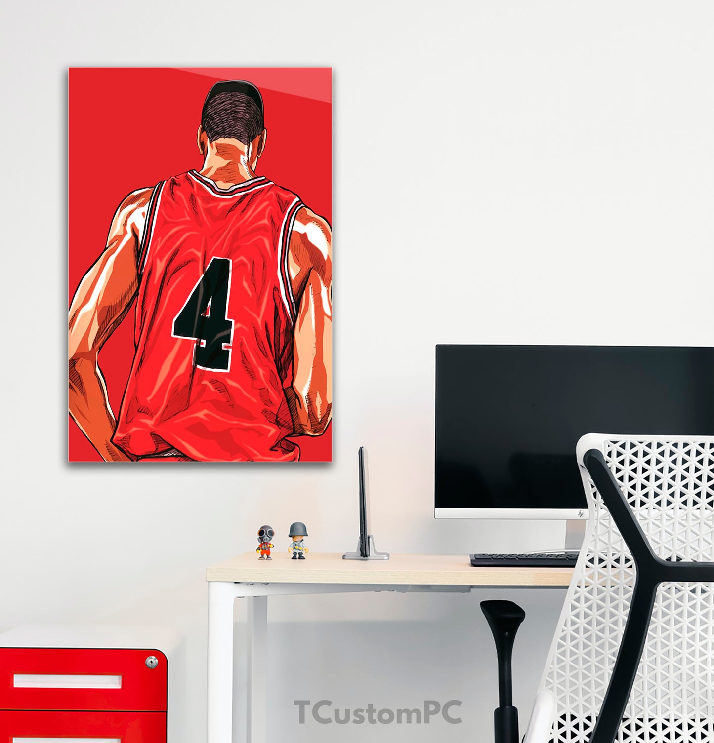 Cuadro Slam Dunk Akagi Takenori vector