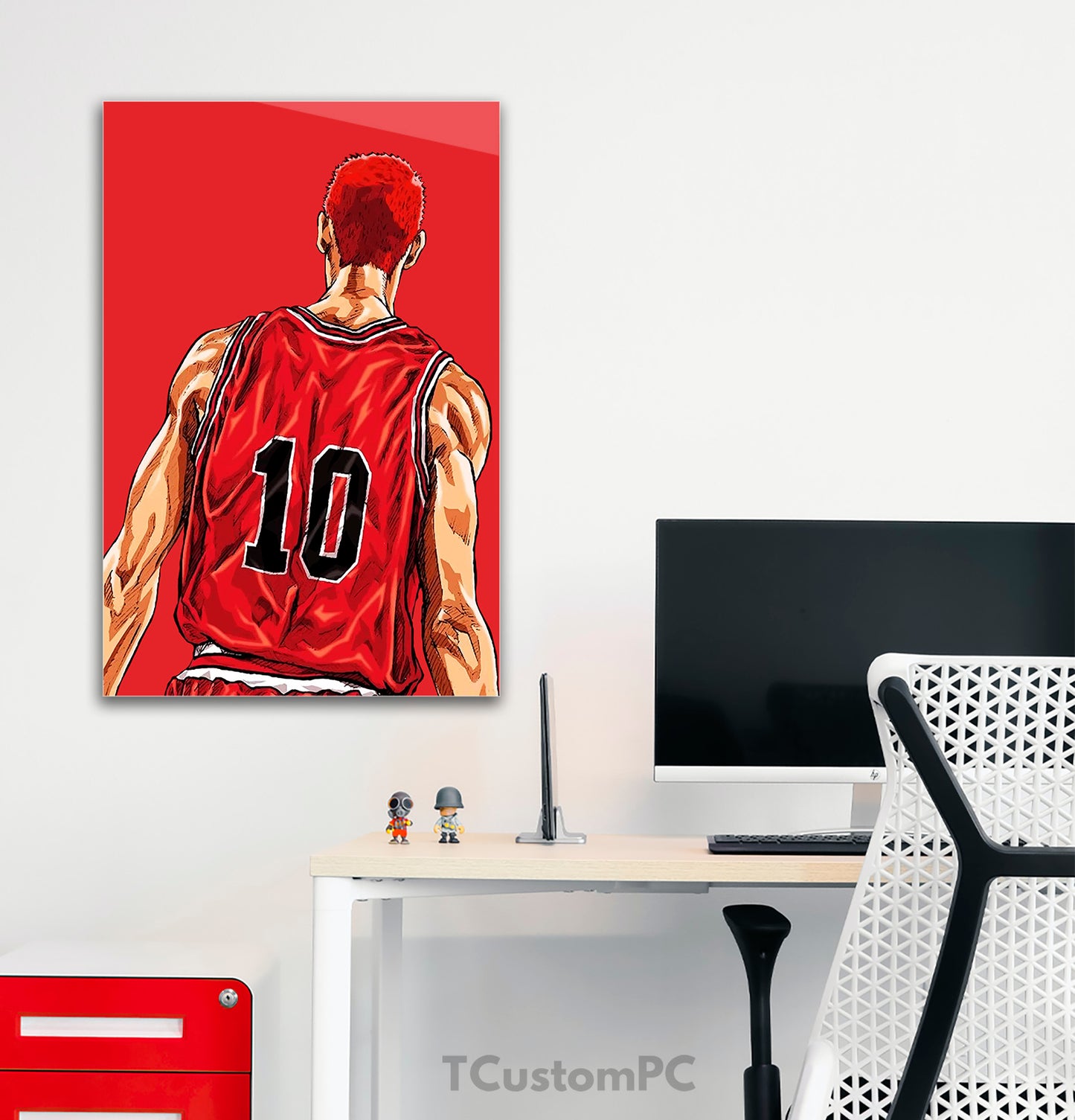Cuadro Slam Dunk Hanamichi Sakuragi vector