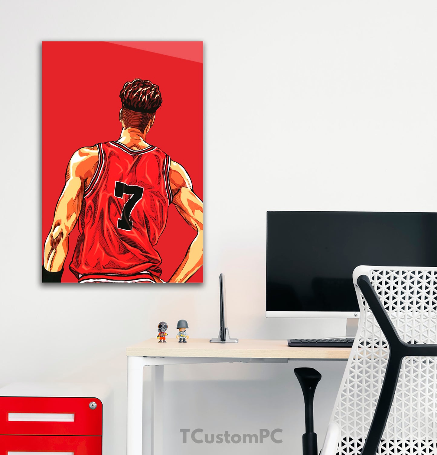 Slam Dunk Ryota Miyagi Frame vector