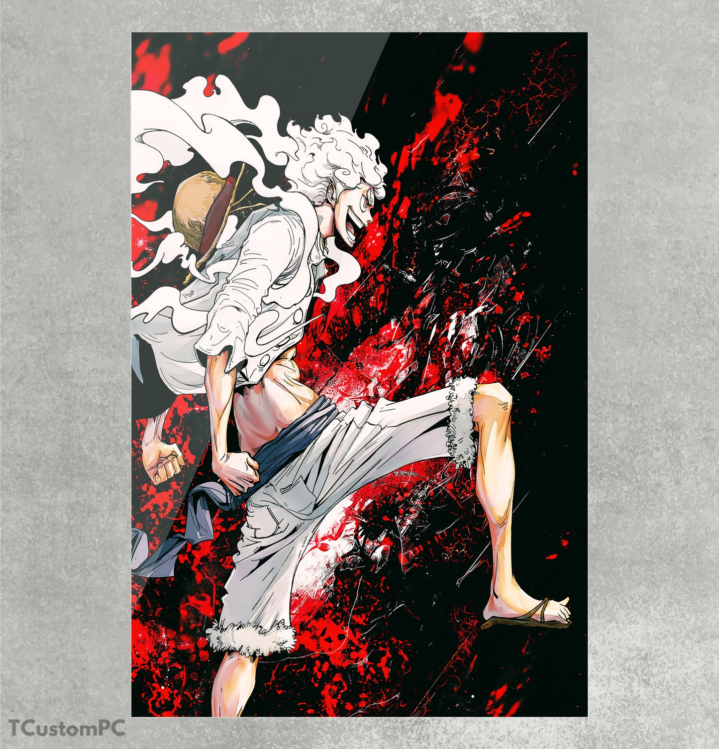 Cuadro Smile Warrior force Luffy