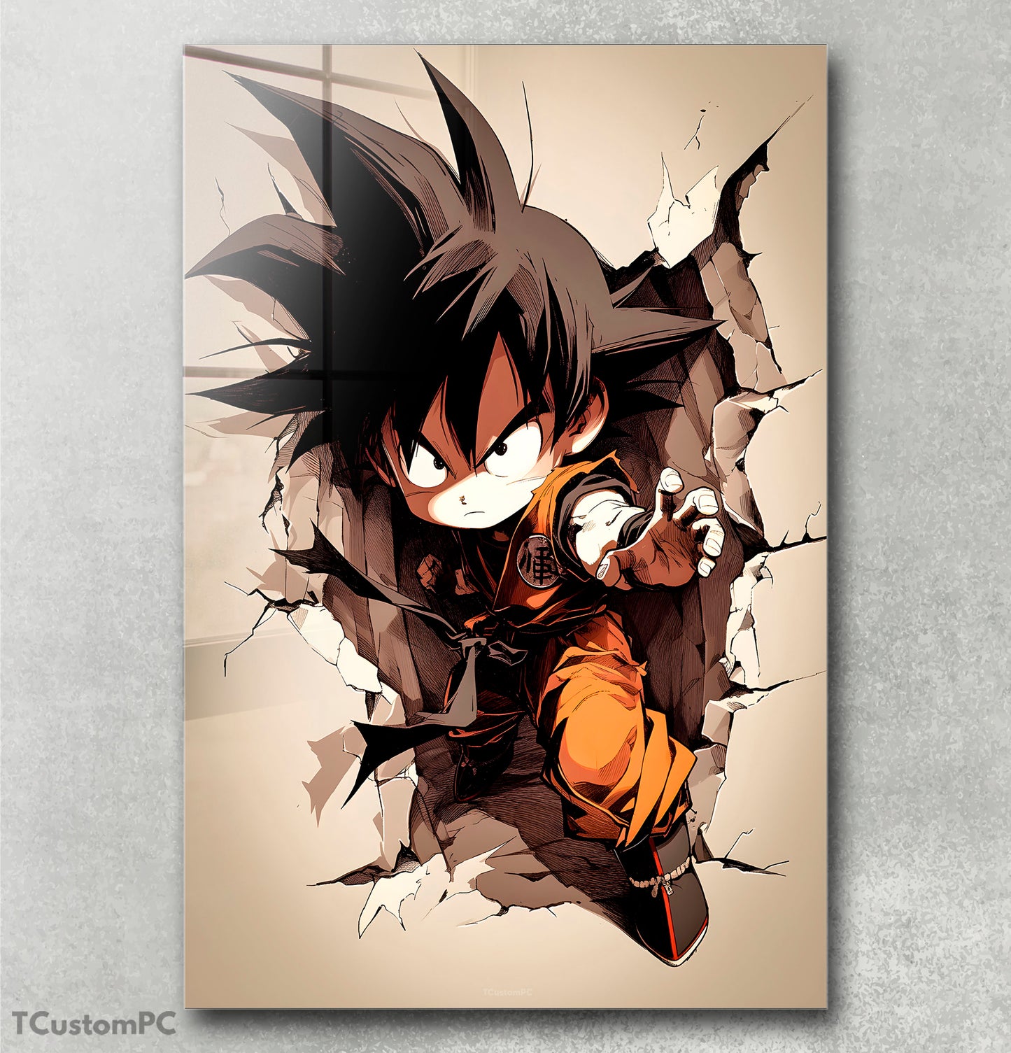 Son Goku DB Pintura