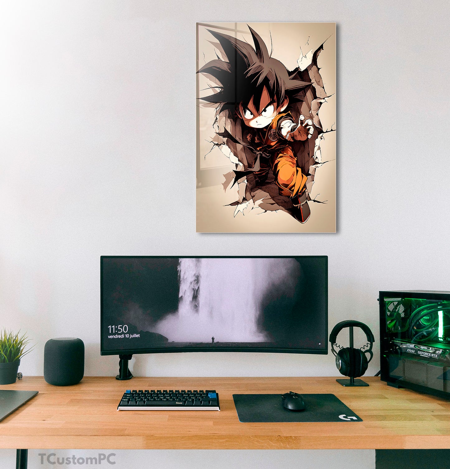 Son Goku DB Pintura