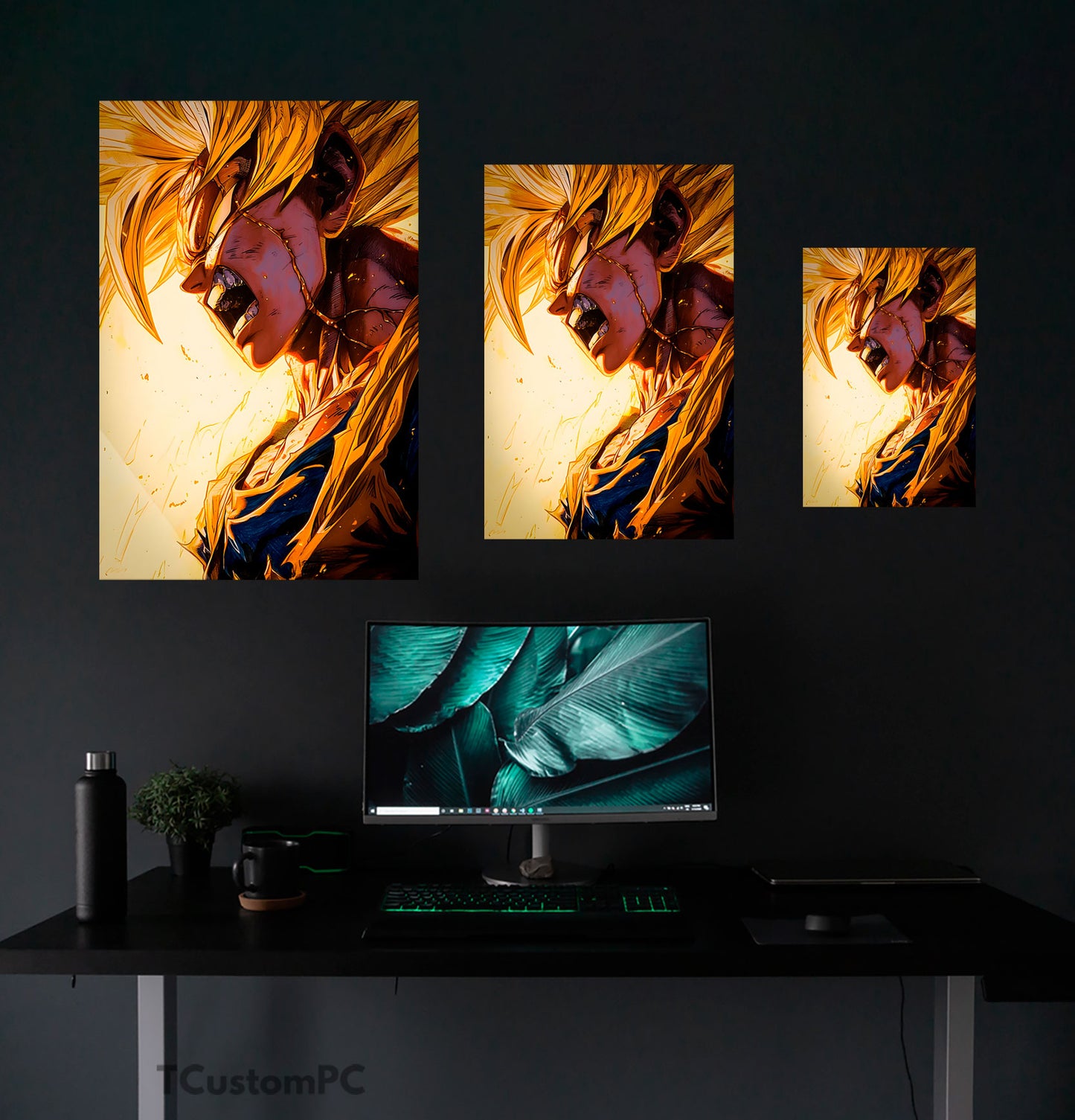Son Goku SSJ Paint Style painting