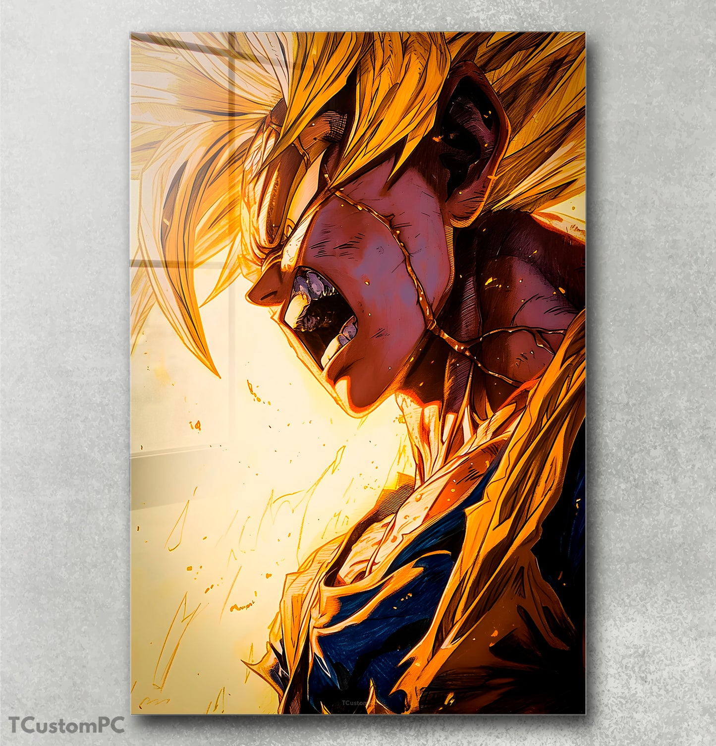 Son Goku SSJ Paint Style painting