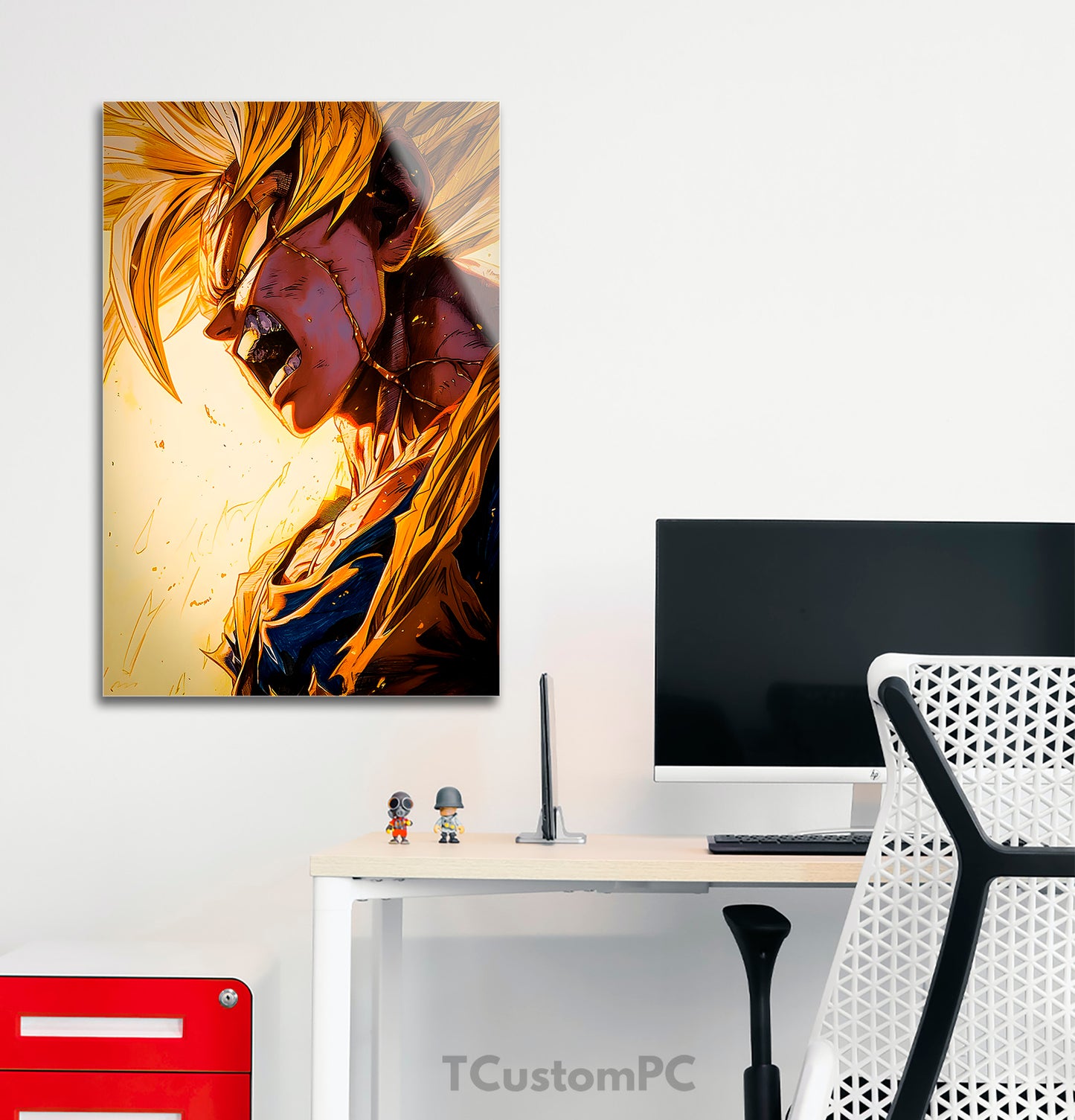 Son Goku SSJ Paint Style painting