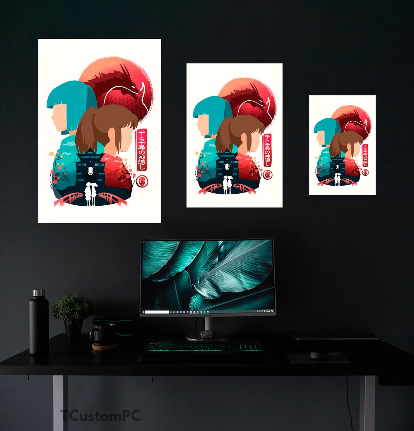 Cuadro Spirit Away Displate