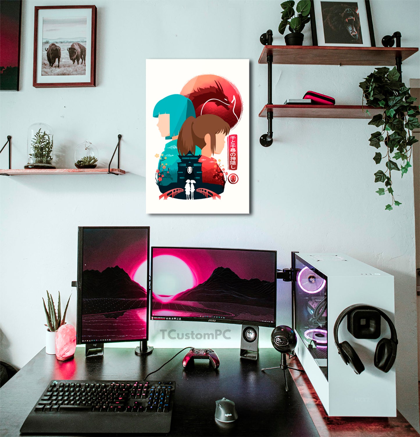 Cuadro Spirit Away Displate