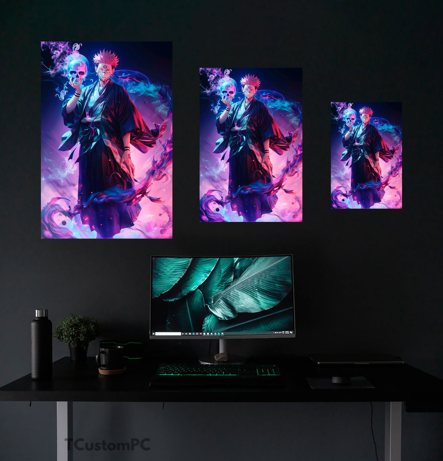 Sukuna Curse painting