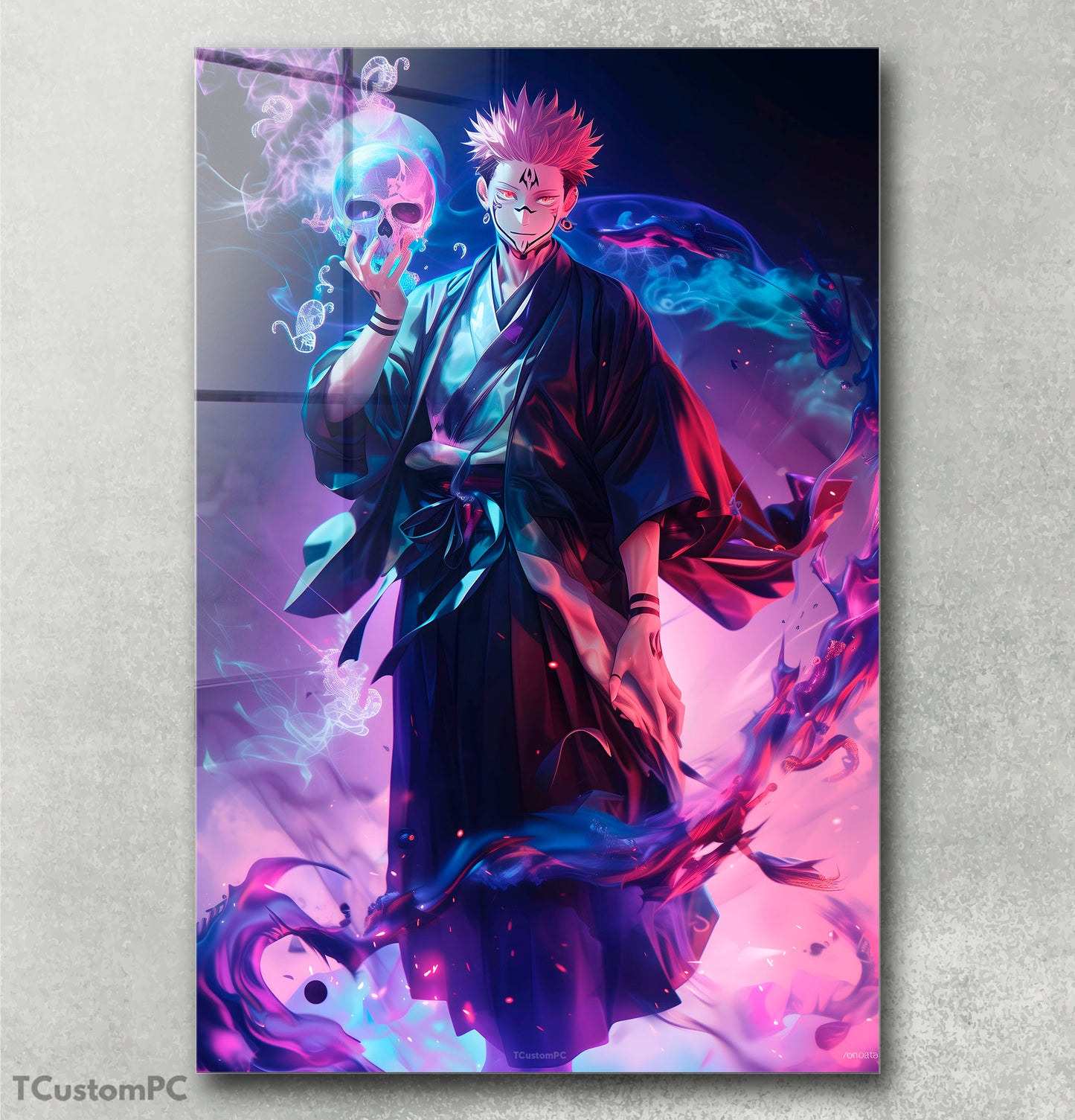 Sukuna Curse painting