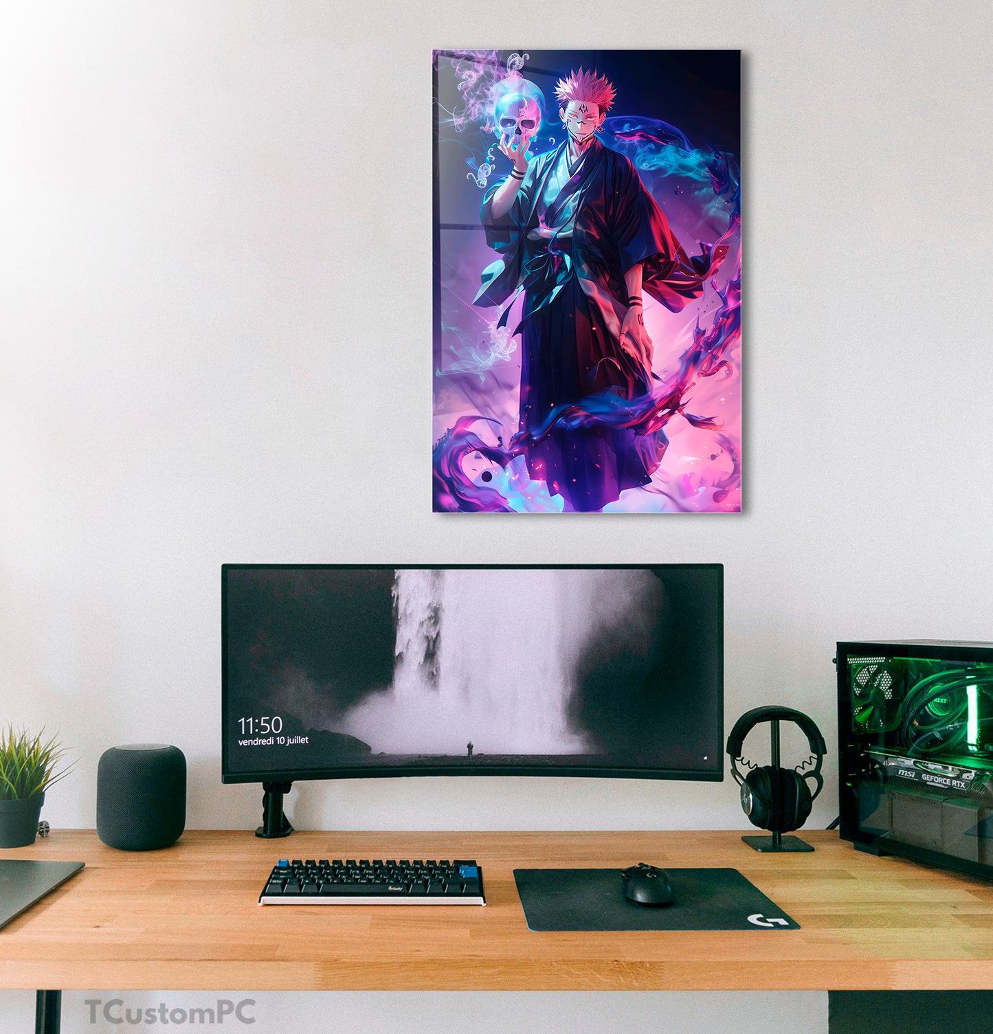 Sukuna Curse painting