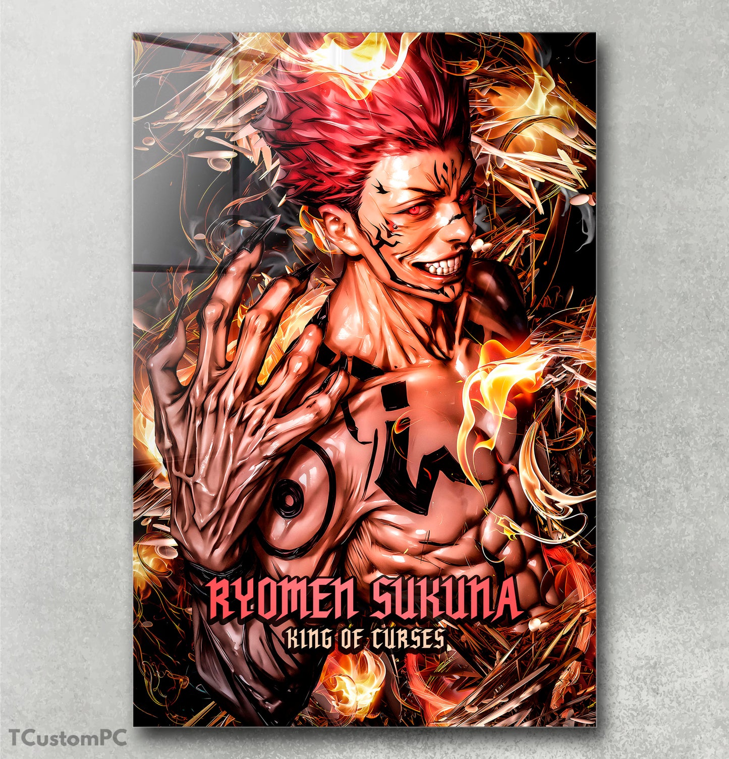 Cuadro Sukuna Demon