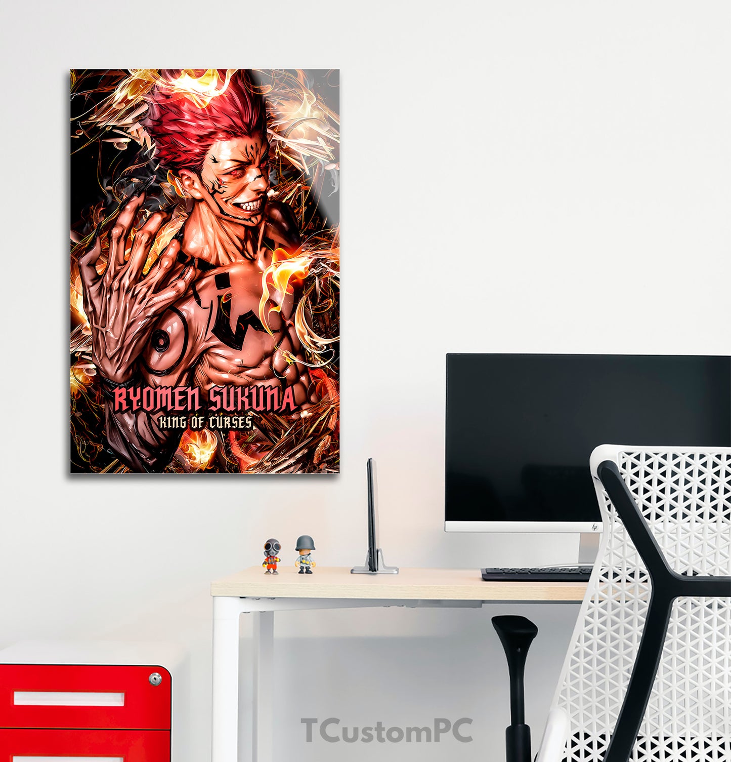 Cuadro Sukuna Demon