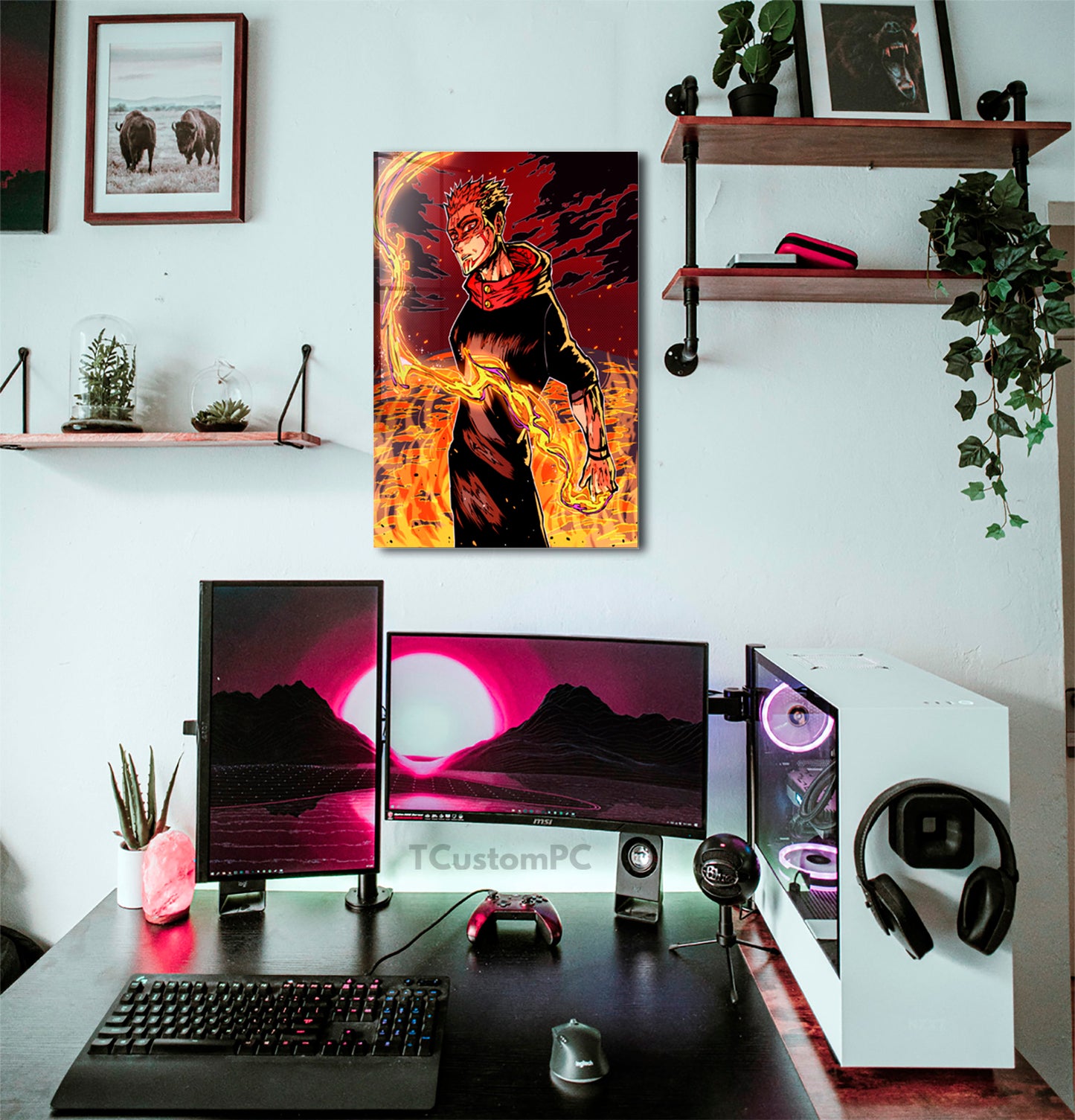 Cuadro Sukuna Illustration