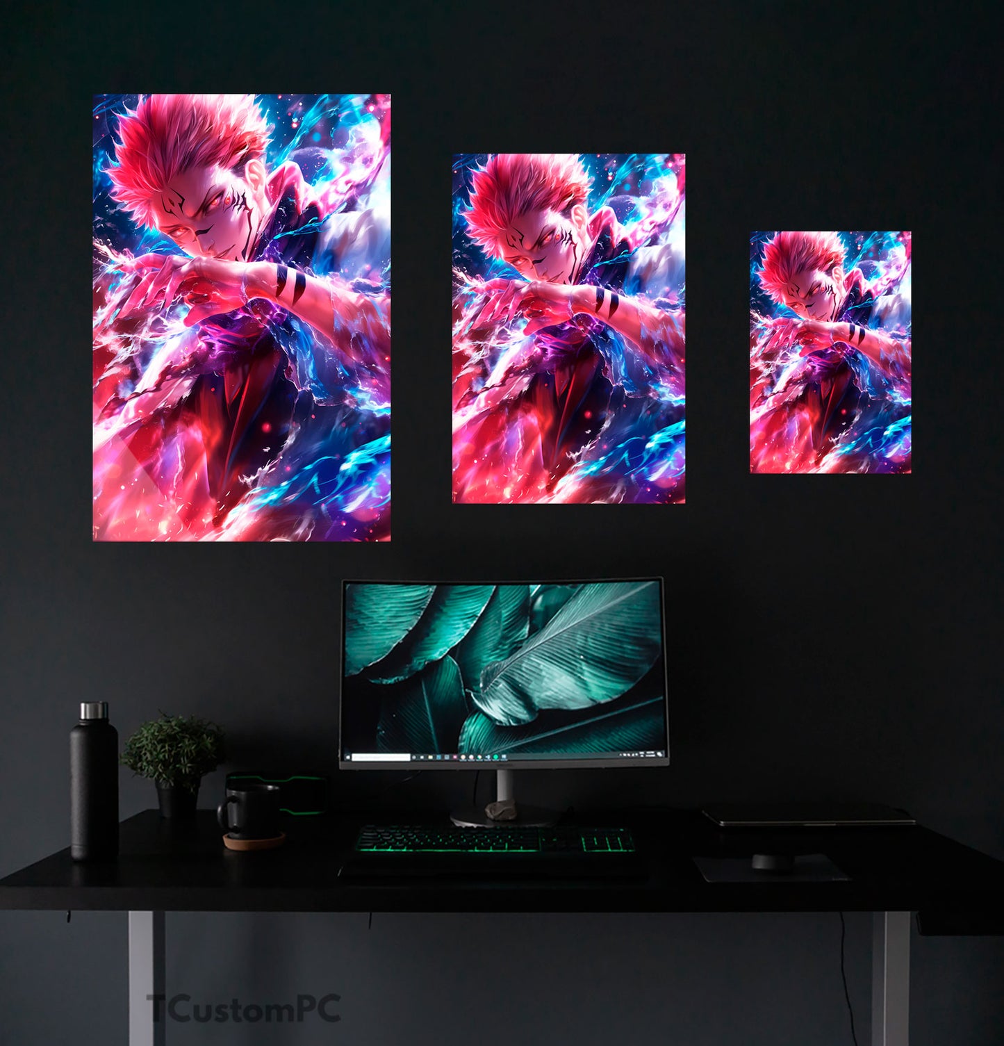 Cuadro Sukuna Jujutsu Kaisen