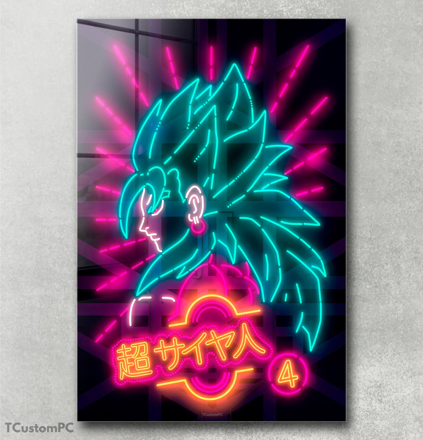 Cuadro Super saiyan 4