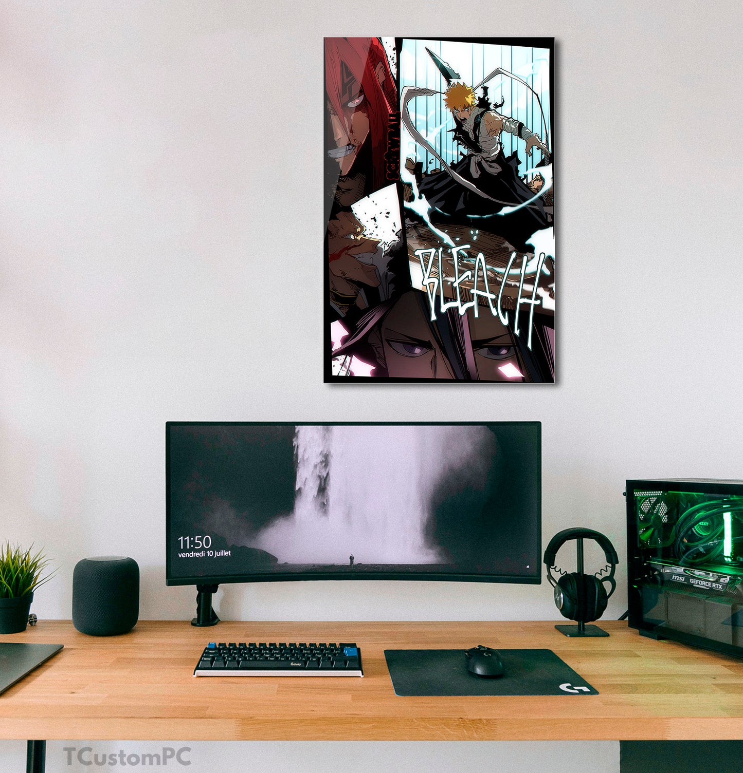 Bleach 2 painting