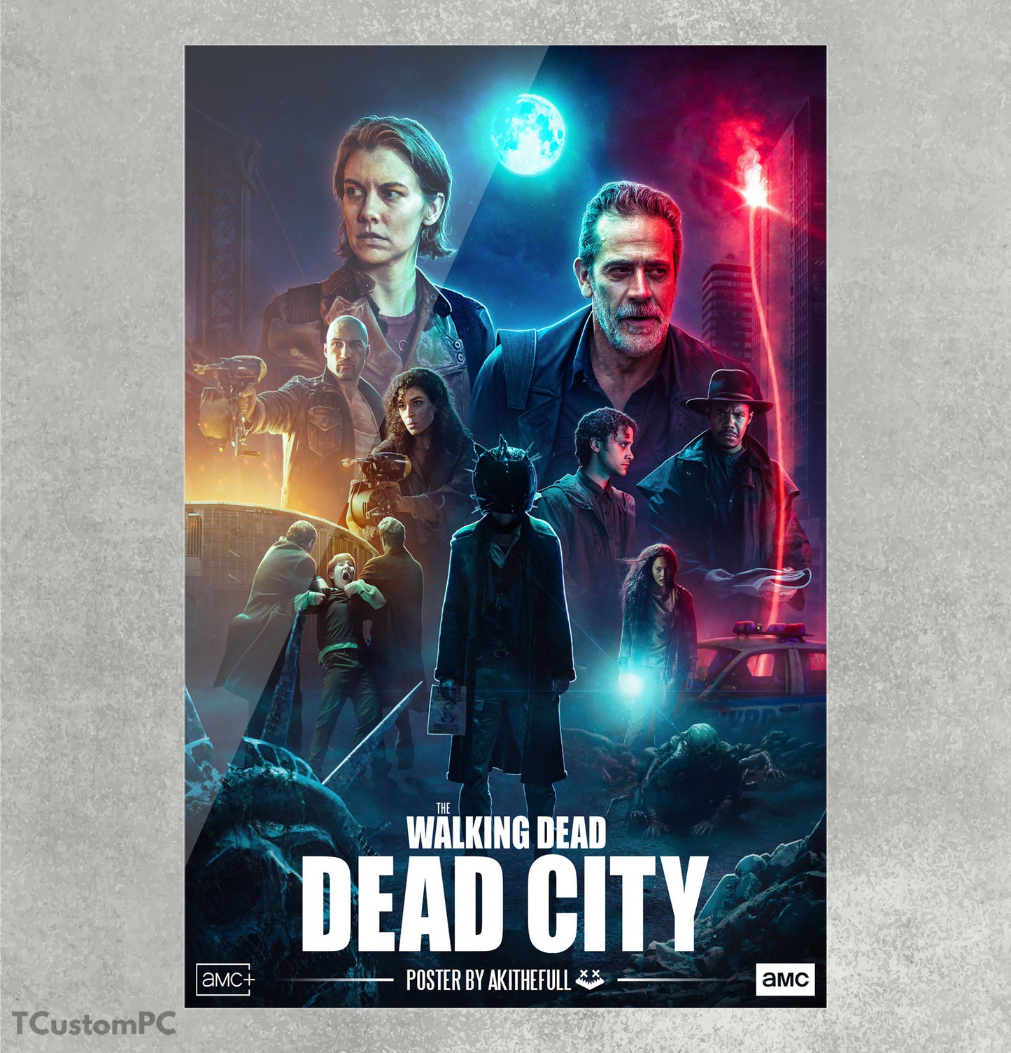 Cuadro TWD Dead City Payoff Finale Poster x1