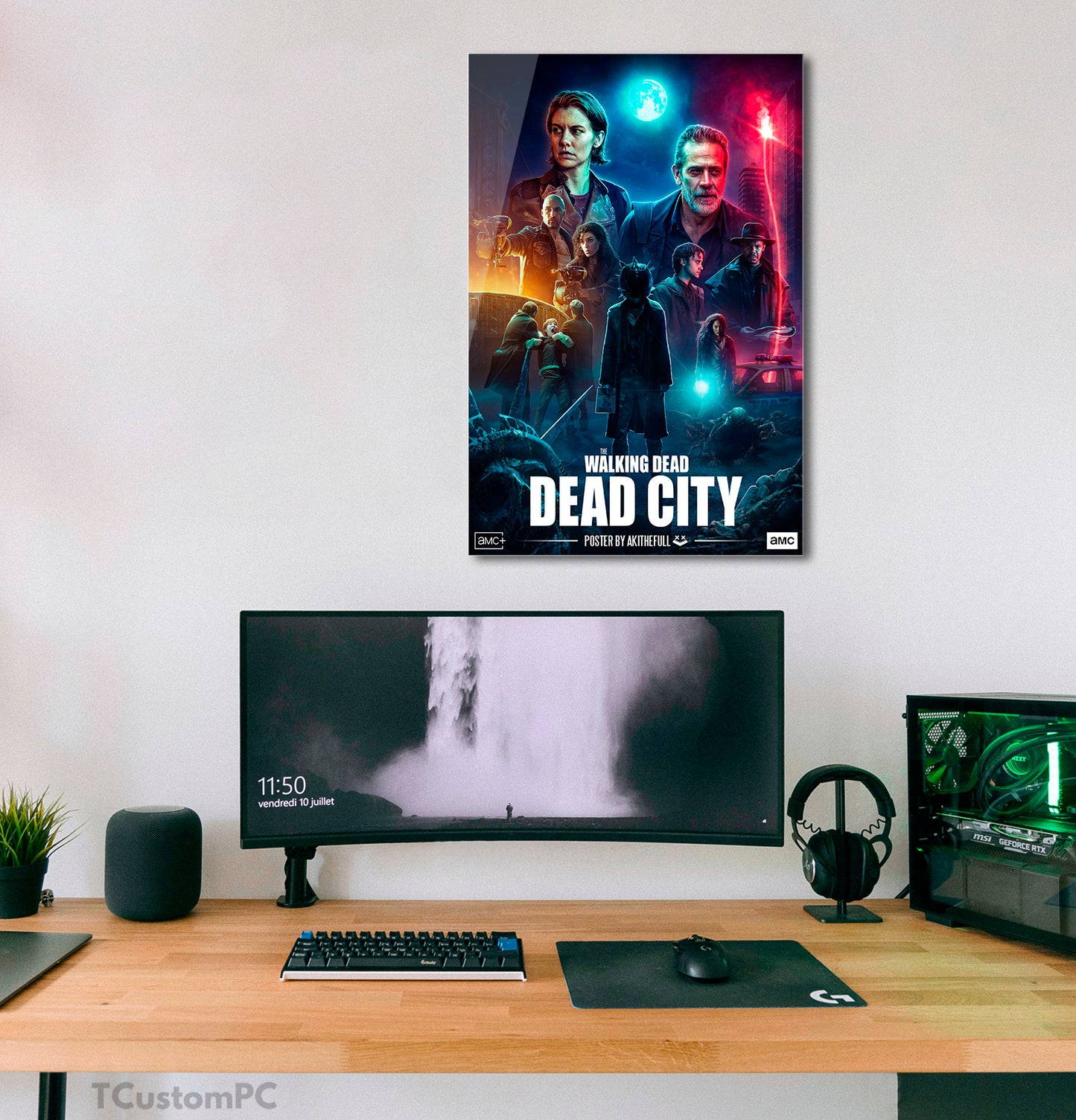 Cuadro TWD Dead City Payoff Finale Poster x1
