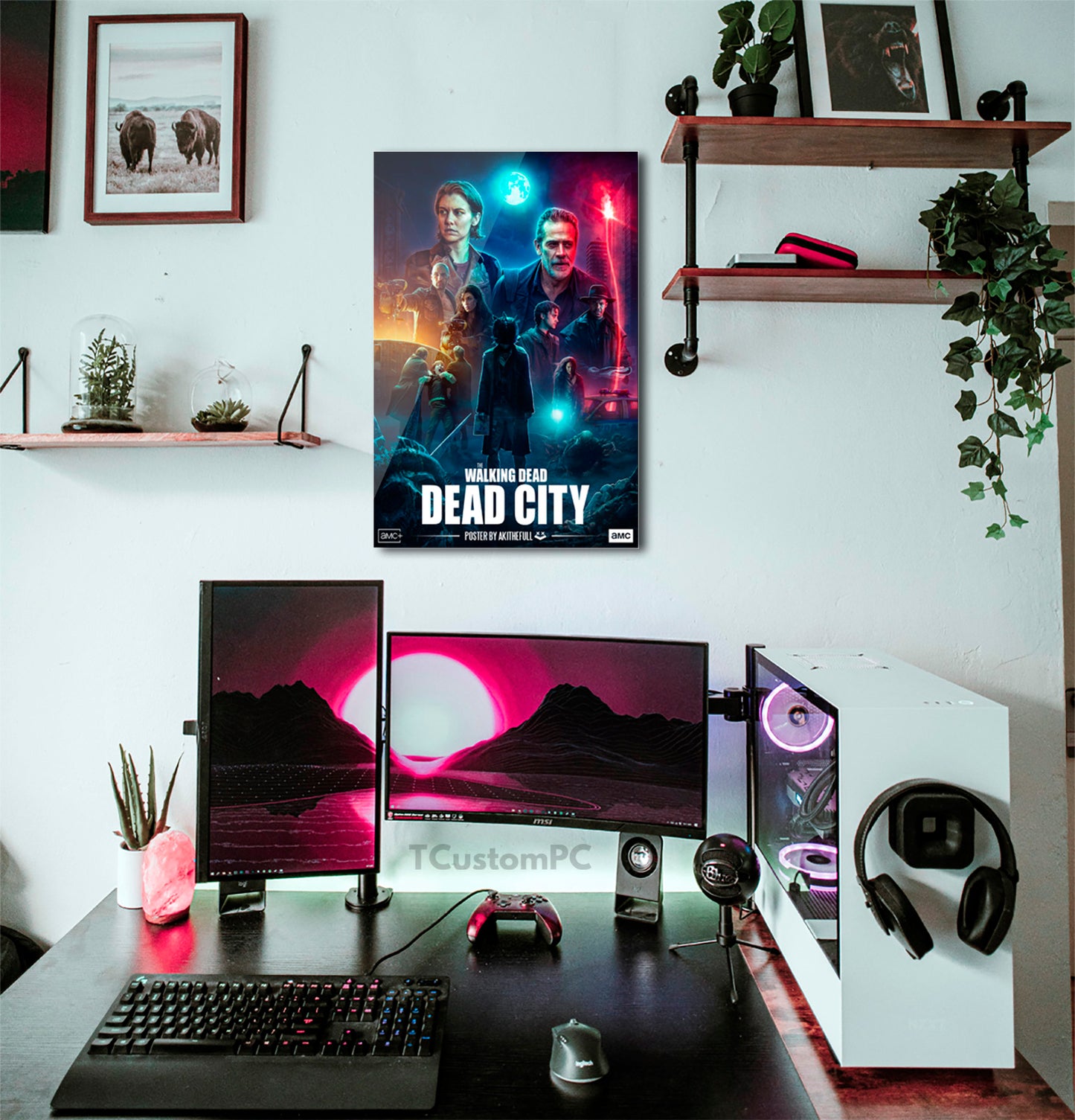 Cuadro TWD Dead City Payoff Finale Poster x1