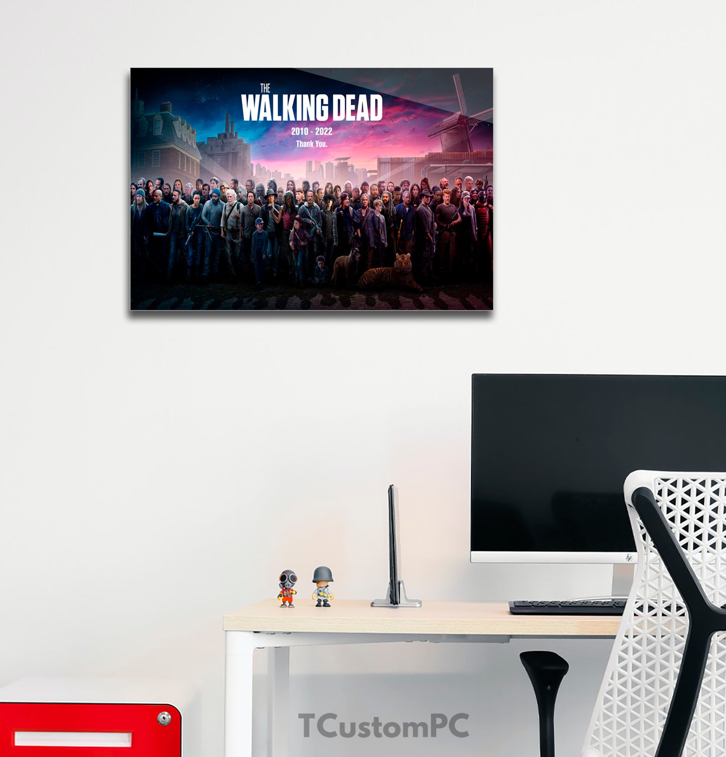 Cuadro TWD Tribute Giant Piece, Thank You