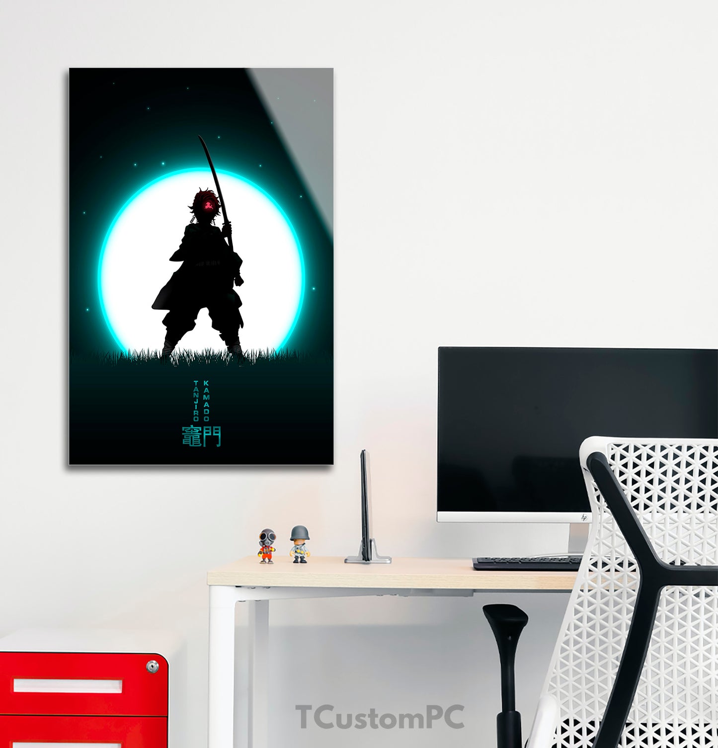 Pintura da Lua Tanjiro