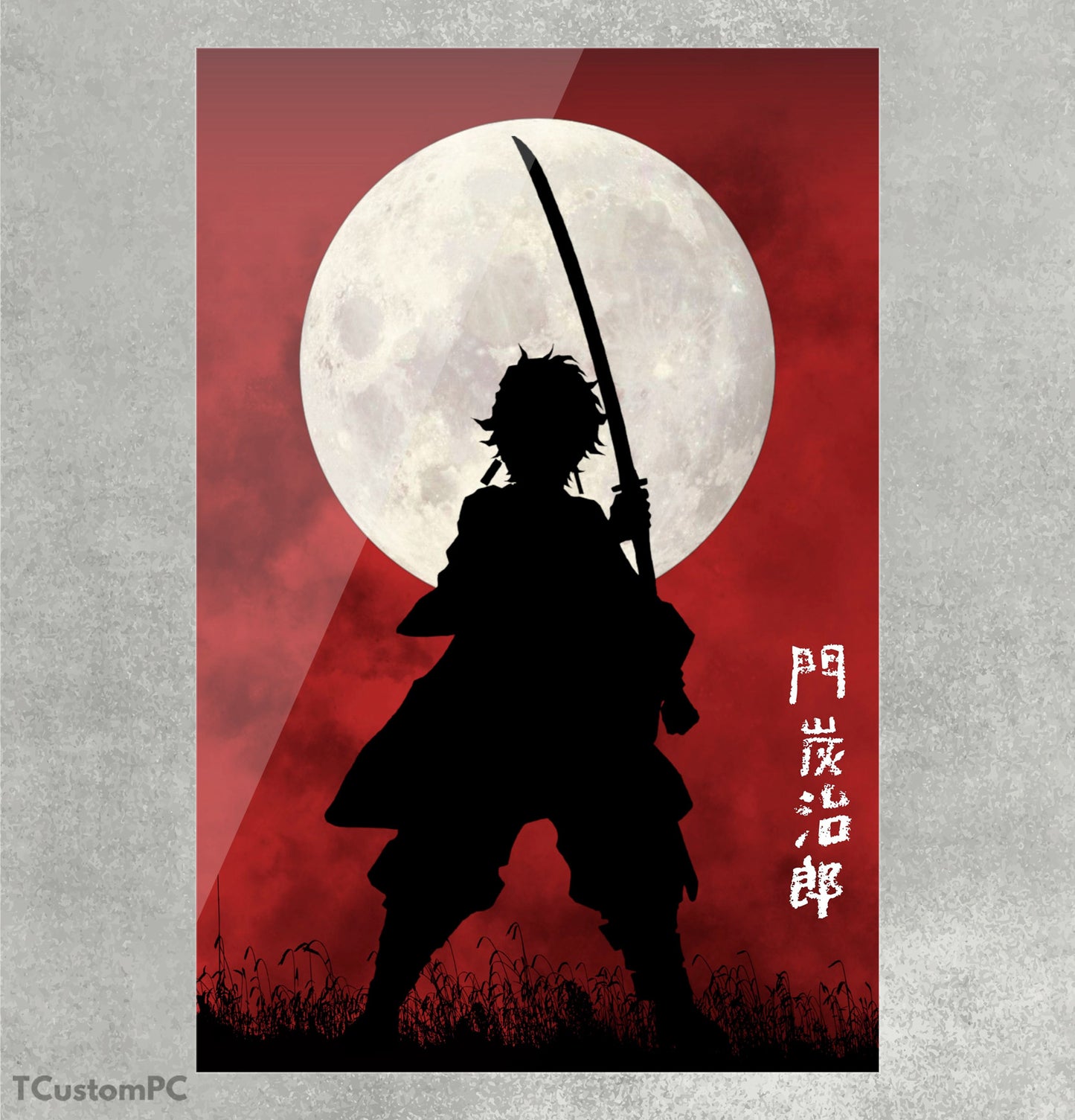Pintura ao luar de Tanjiro