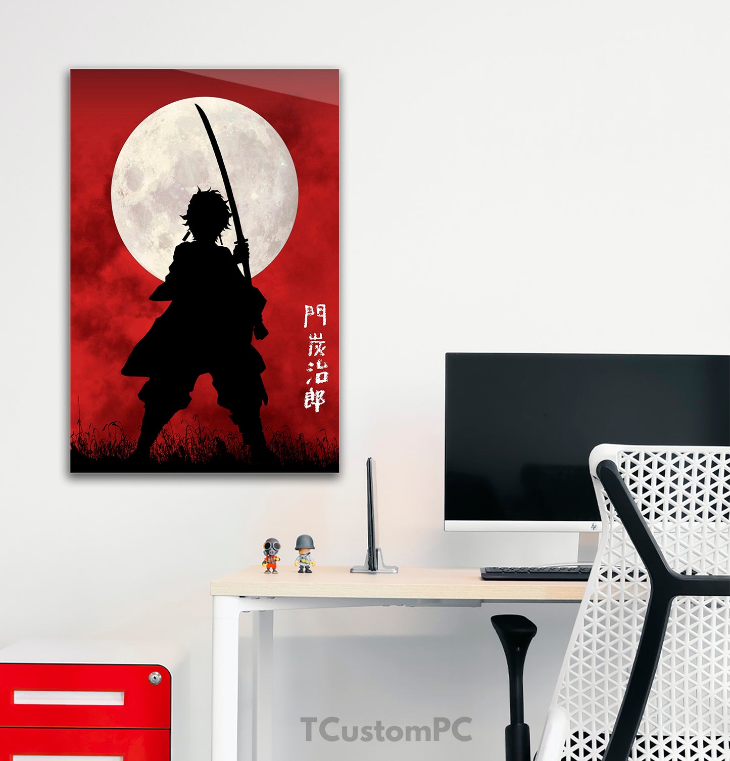 Pintura ao luar de Tanjiro