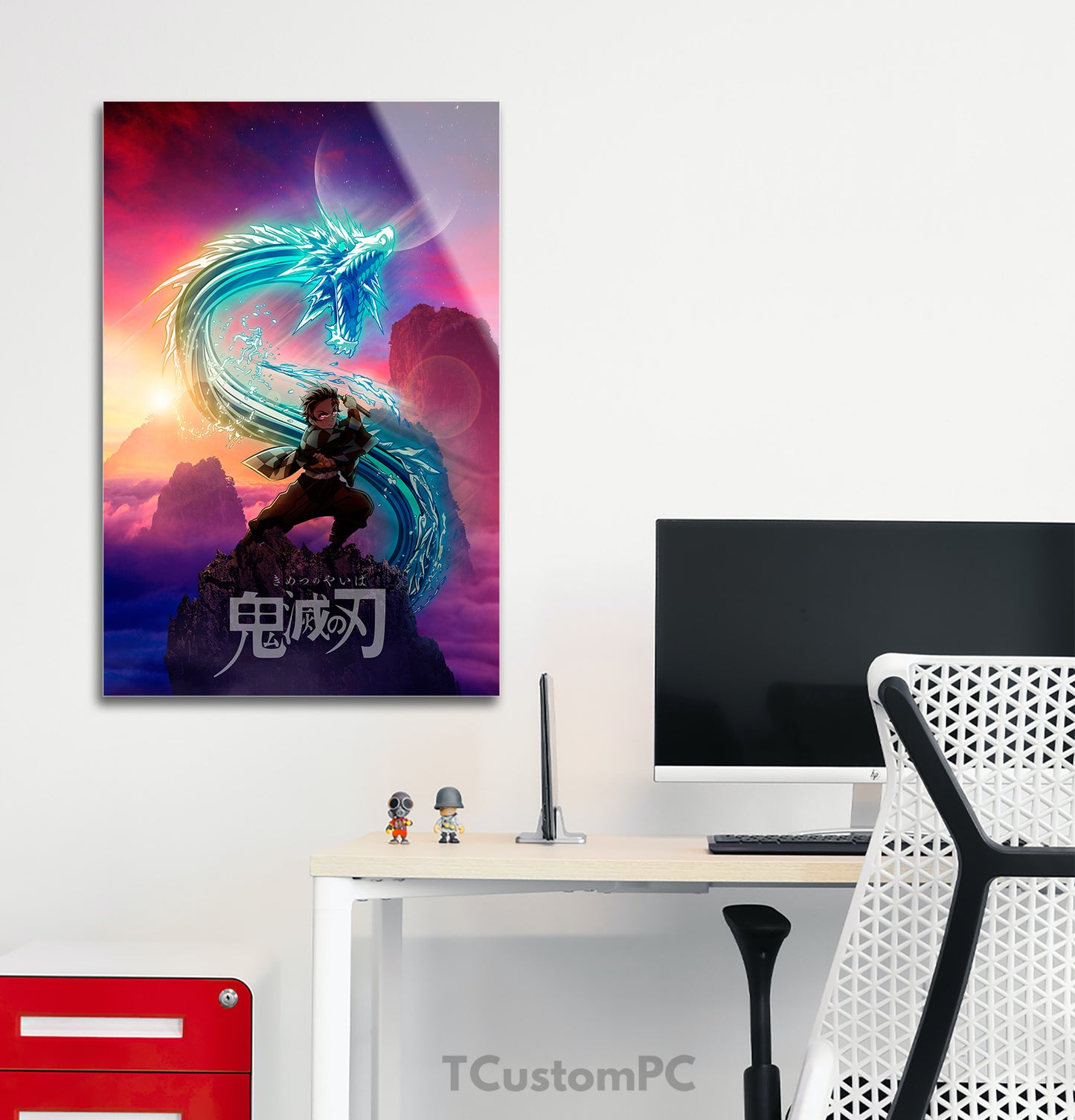 Tanjiro Anime Manipulation painting