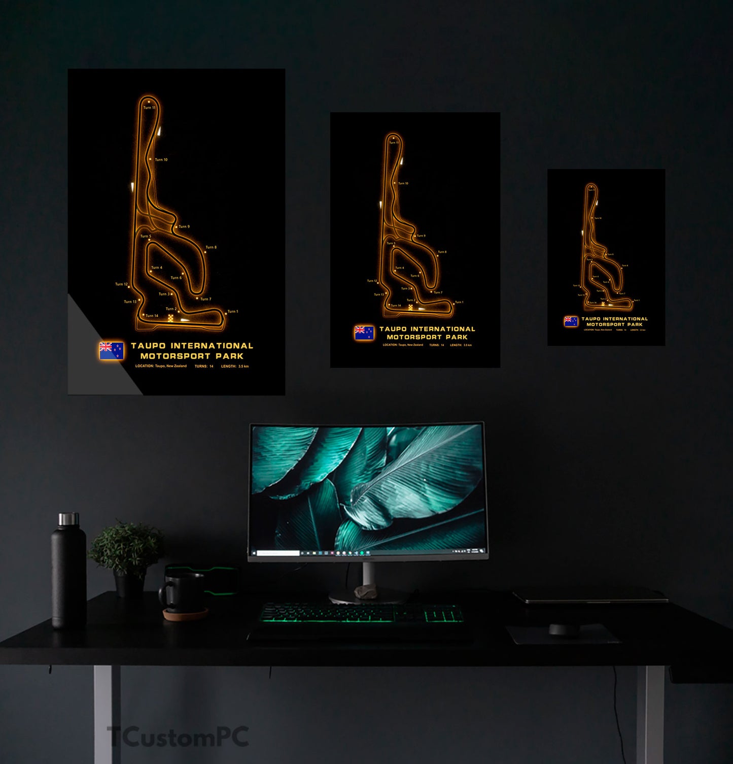 Cuadro Taupo International Motorsport Park Circuit