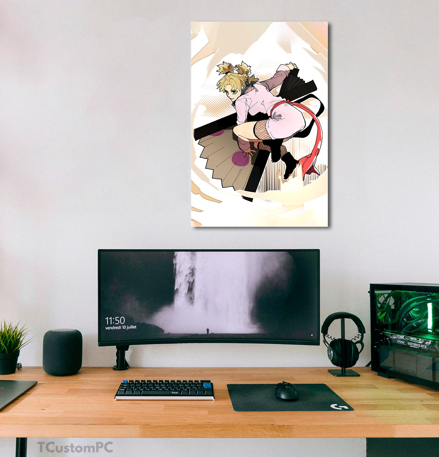 Cuadro Temari, Naruto