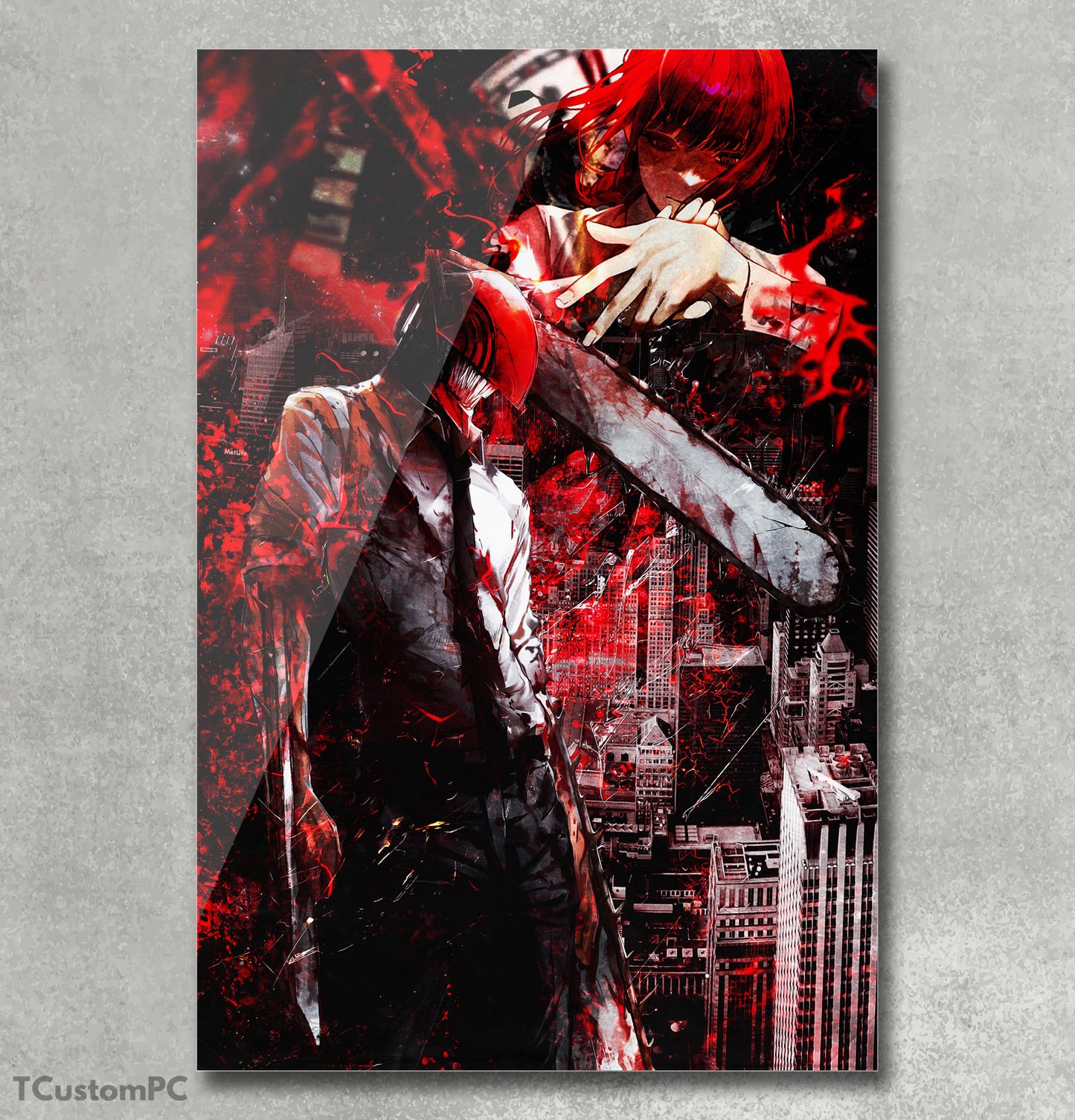 Cuadro "The pibe" Chainsaw Man