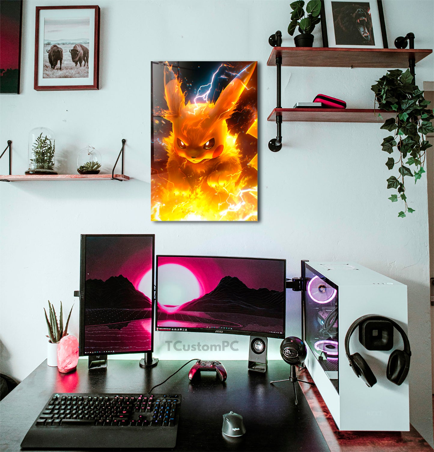 Cuadro Thunderbolt pikachu
