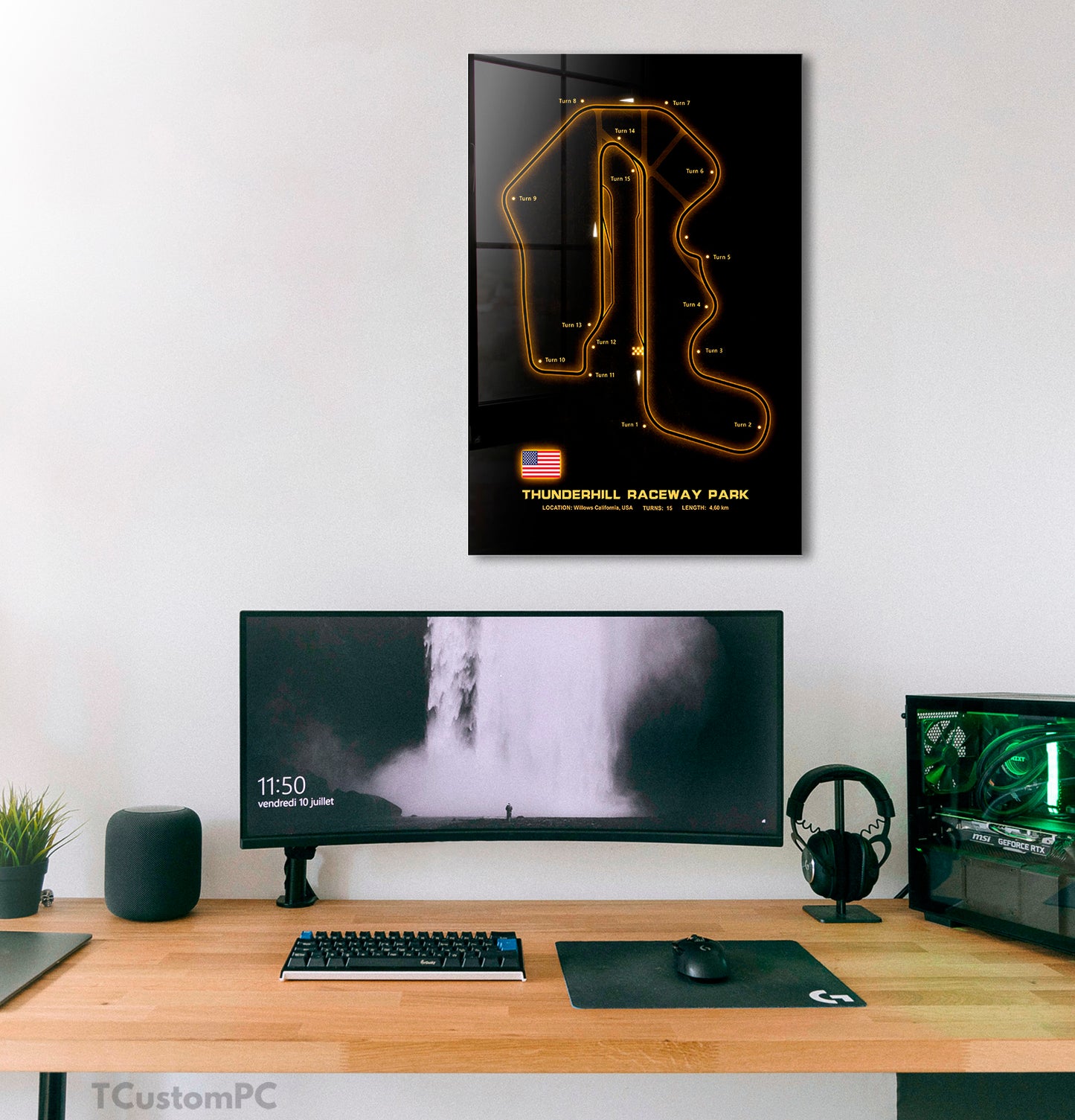 Cuadro Thunderhill Circuit Circuit