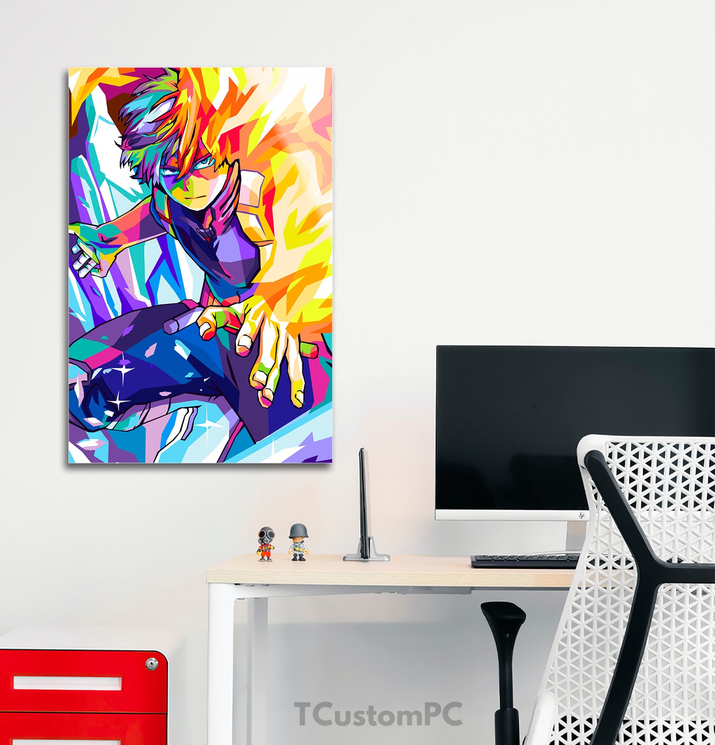 Todoroki Shoto Colorfull painting