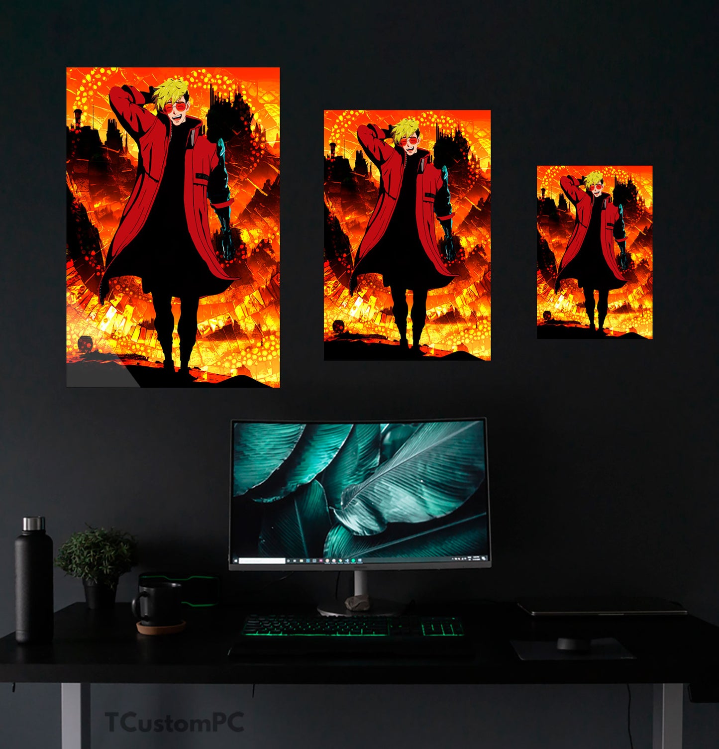 Trigun new Vash poster painting