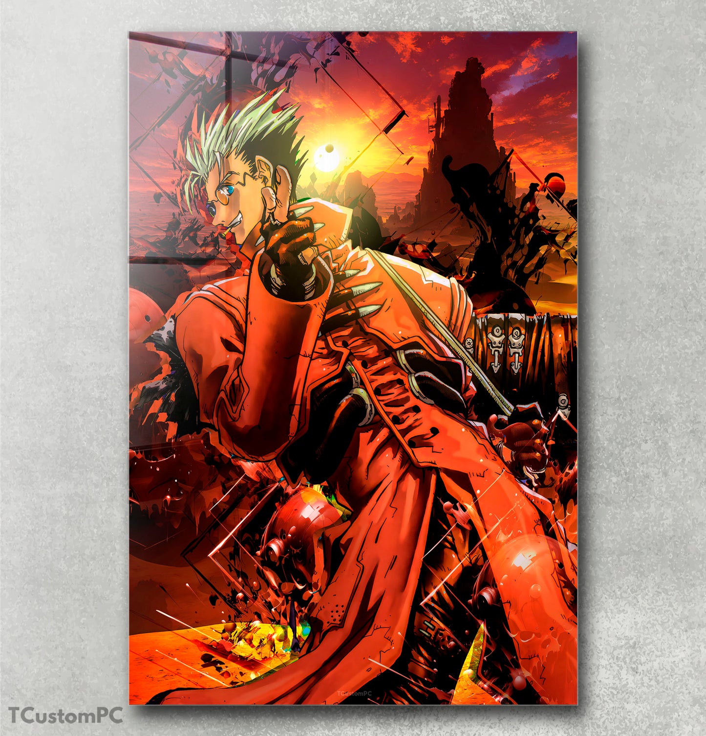 Cuadro Trigun the ticked for the future is blank