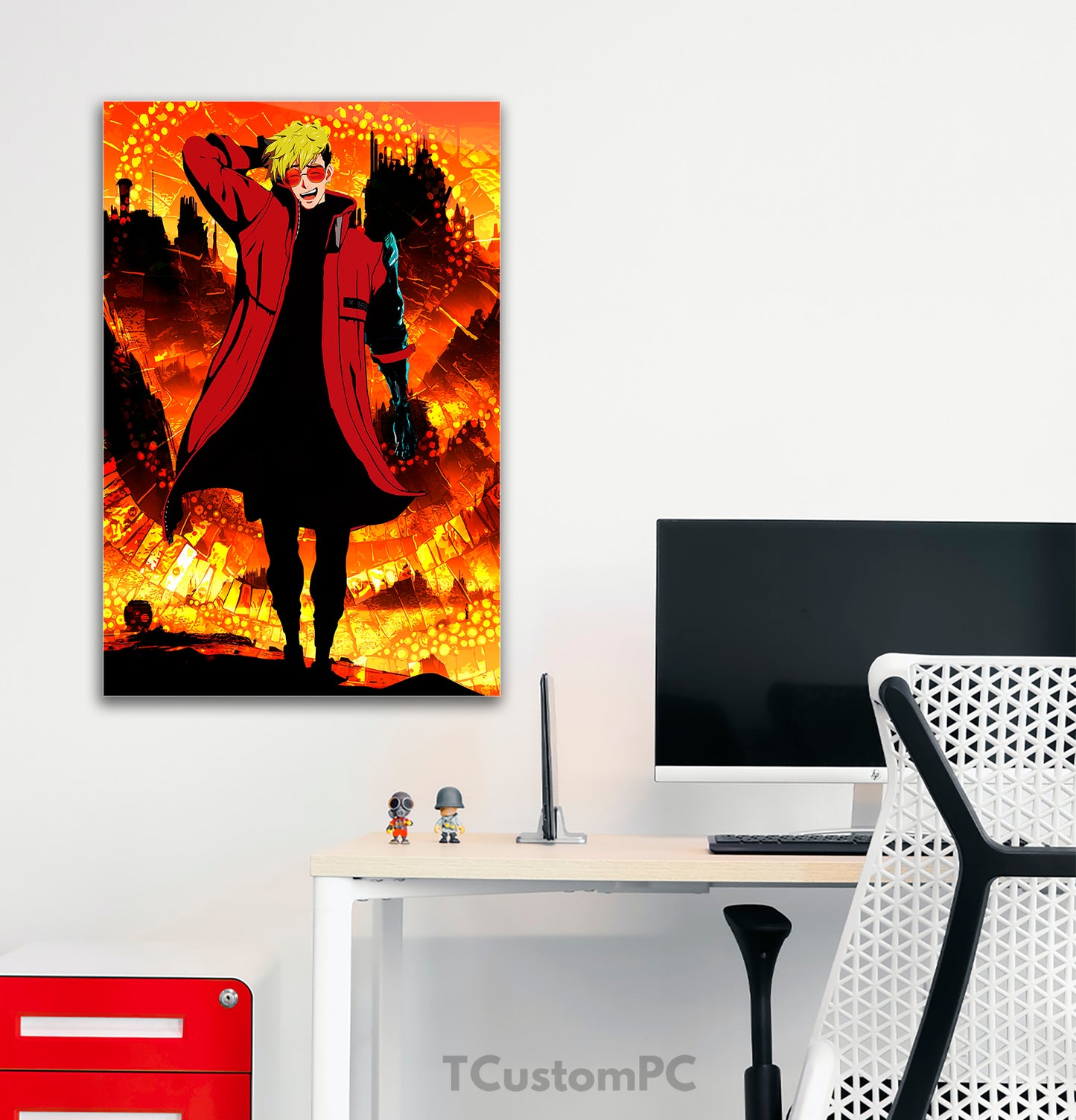 Trigun new Vash poster painting